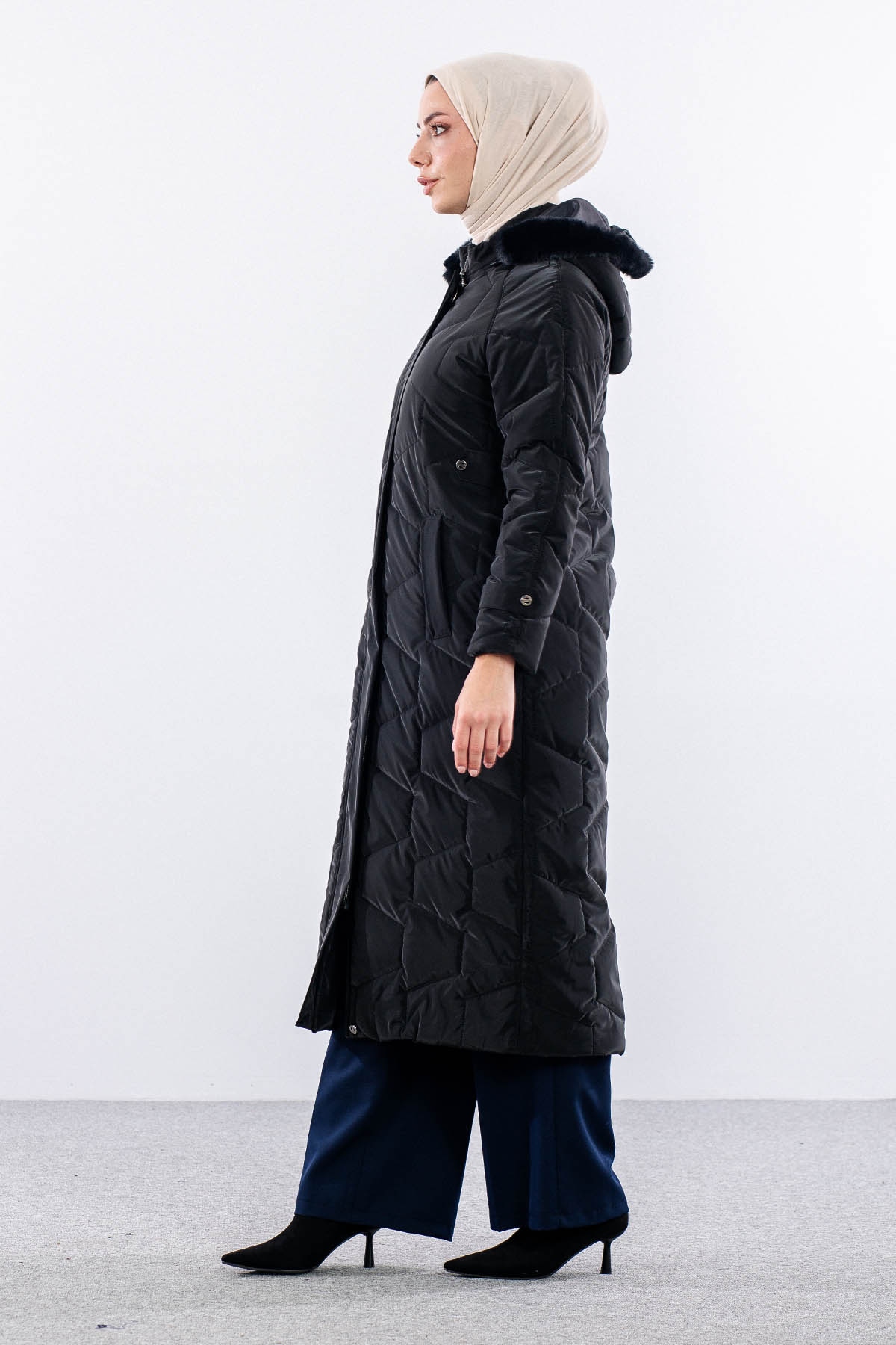 D-1474 Araboy Kaban 38-46 Sisme - Siyah - 4