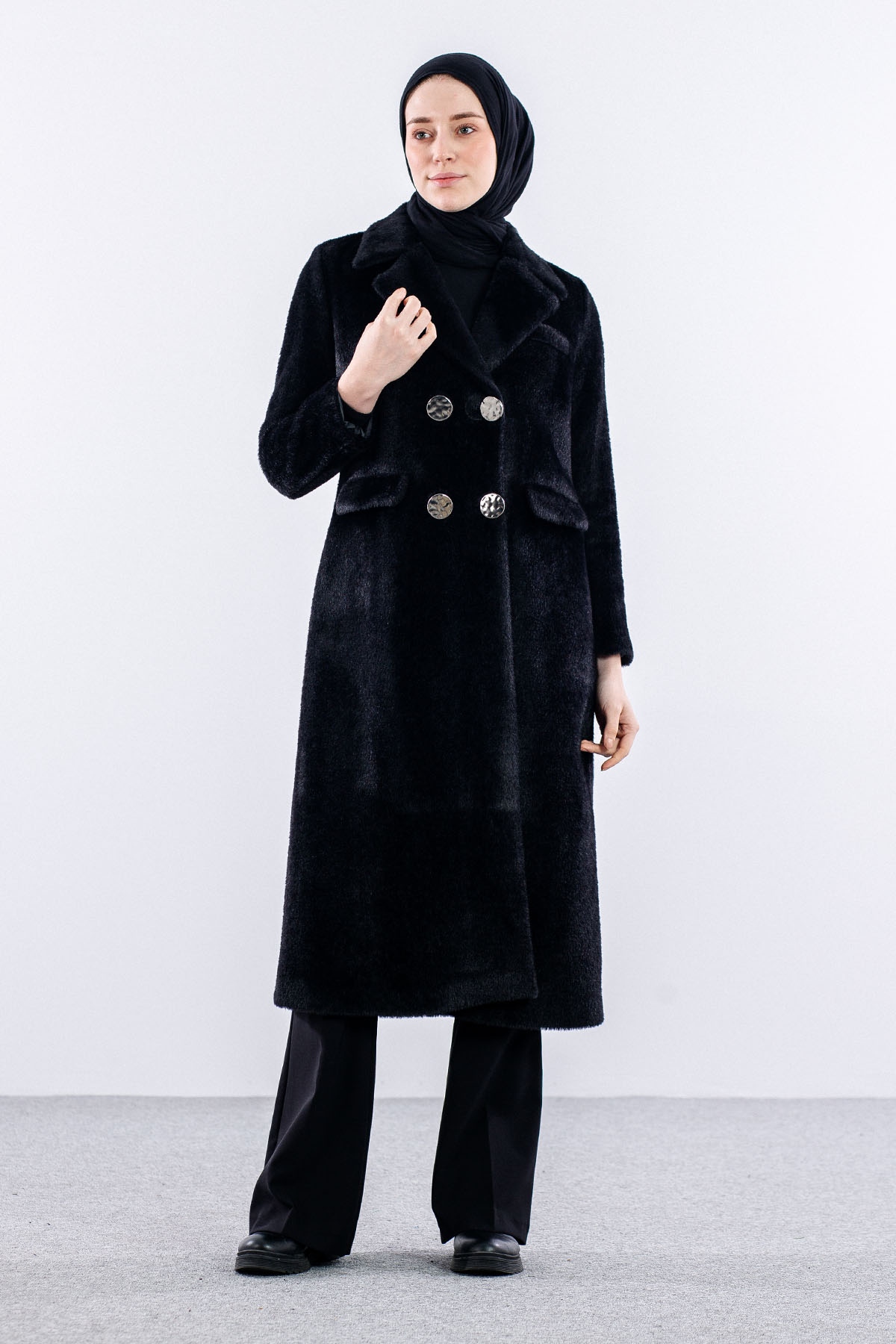 D1436 Prenses Kap 38-44 - Siyah - 3