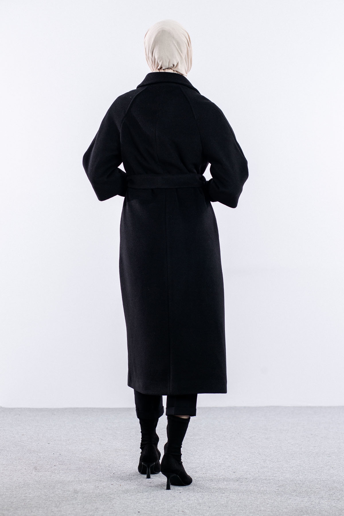 D1451 Kaşe Kap 38-44 - Siyah - 4