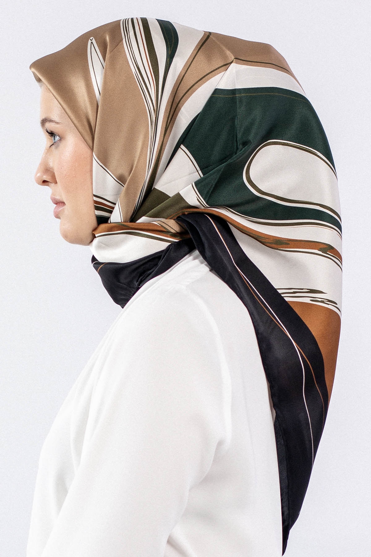 Dg7547 İpek Eşarp Sura - Tas - 2