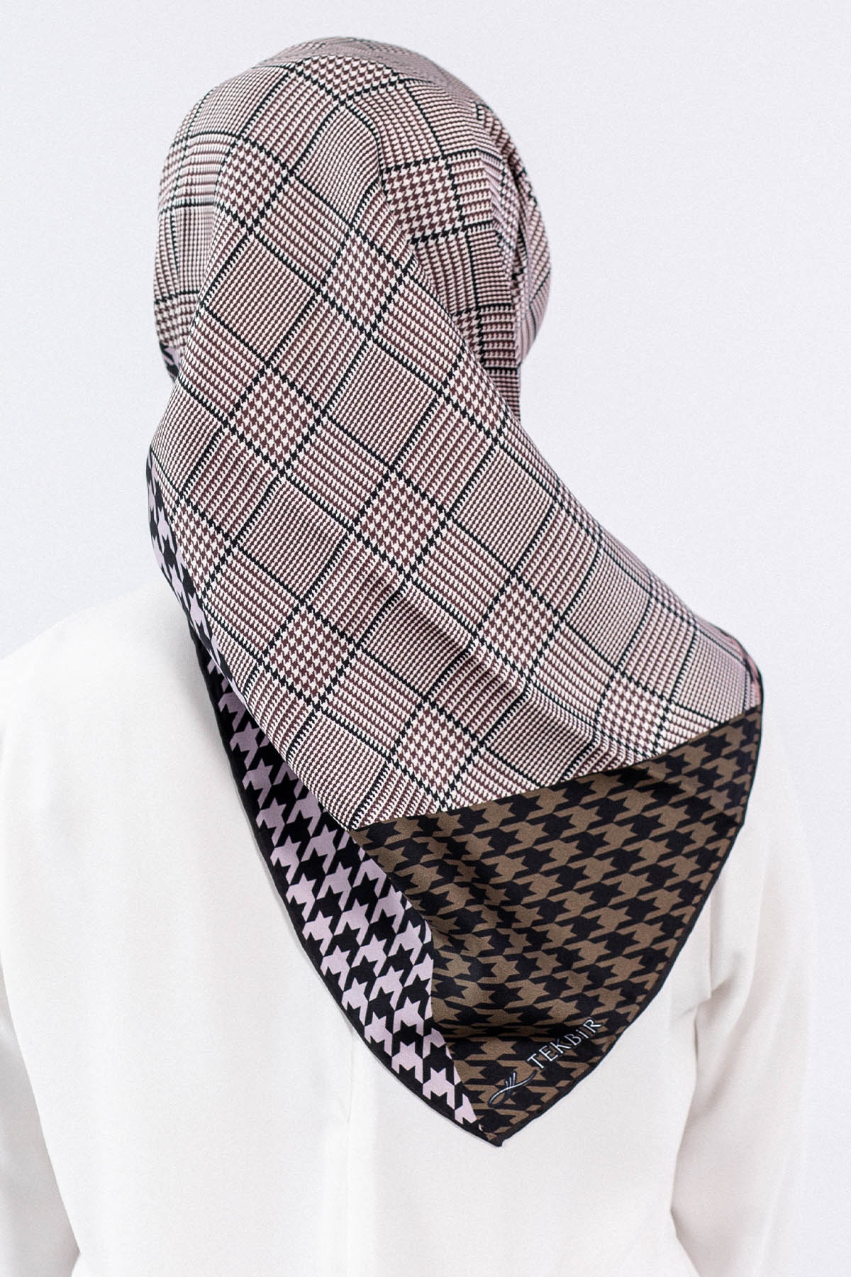 Dg7614 İpek Eşarp - Haki - 3