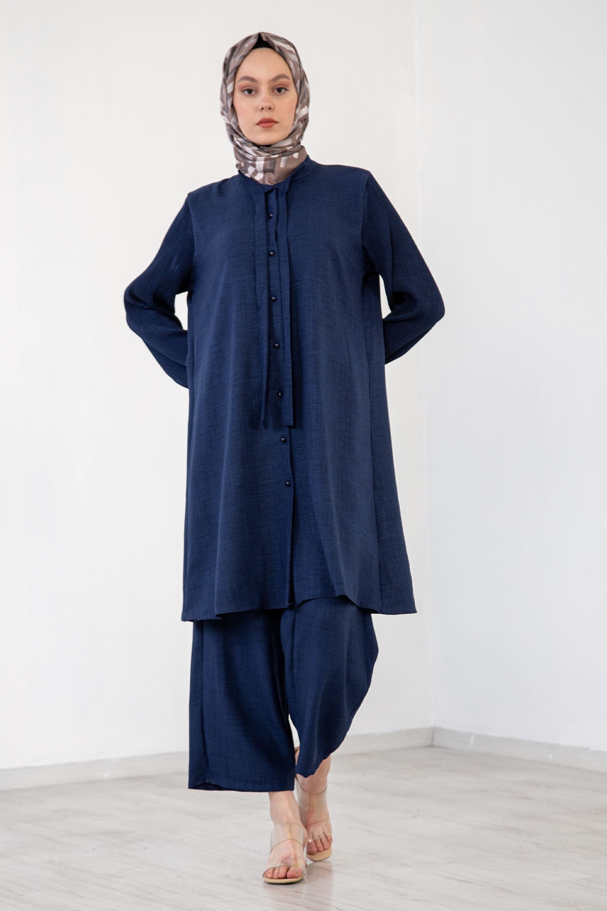 Dilan Takim 46-56 Flar - Lacivert - 1