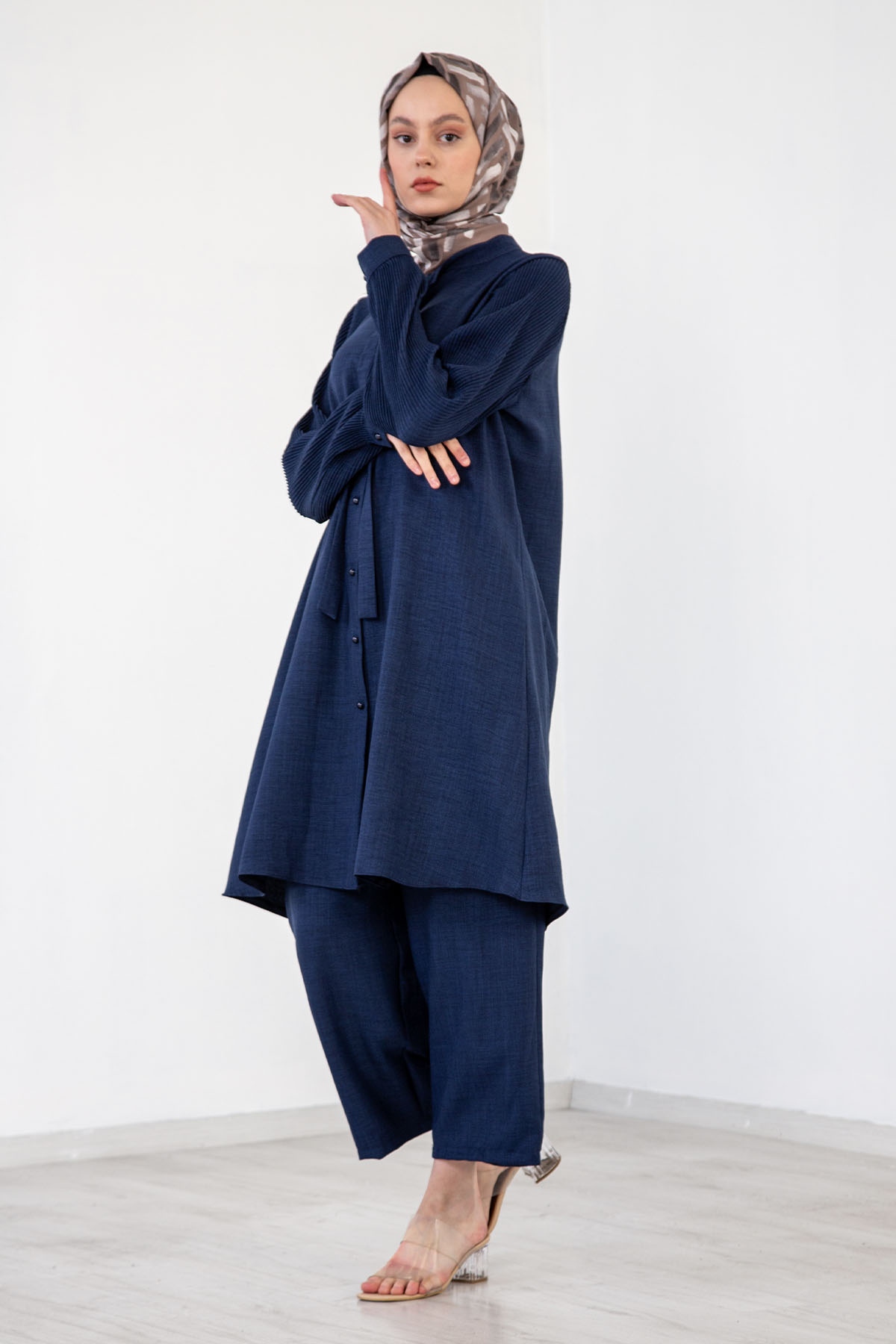 Dilan Takim 46-56 Flar - Lacivert - 2