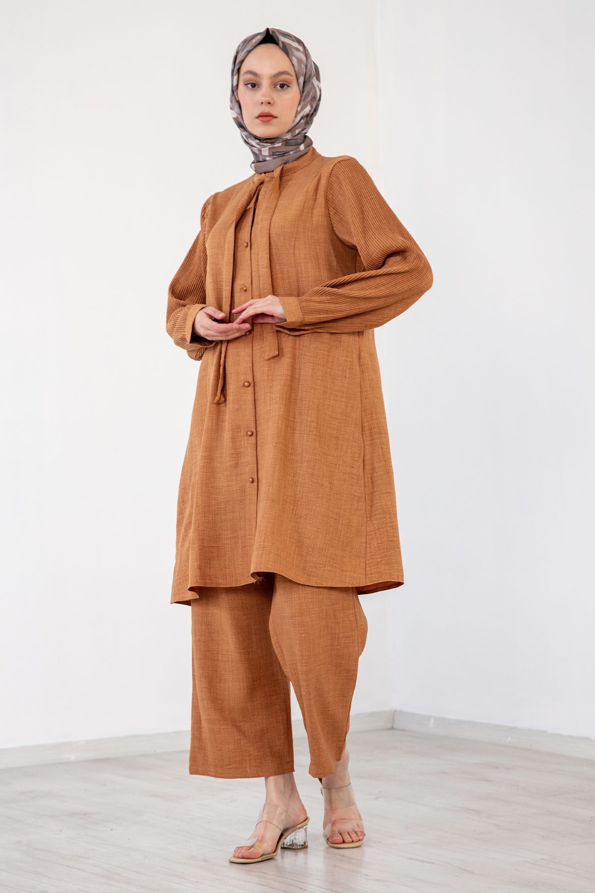 Dilan Takim 46-56 Flar - Orange - 1