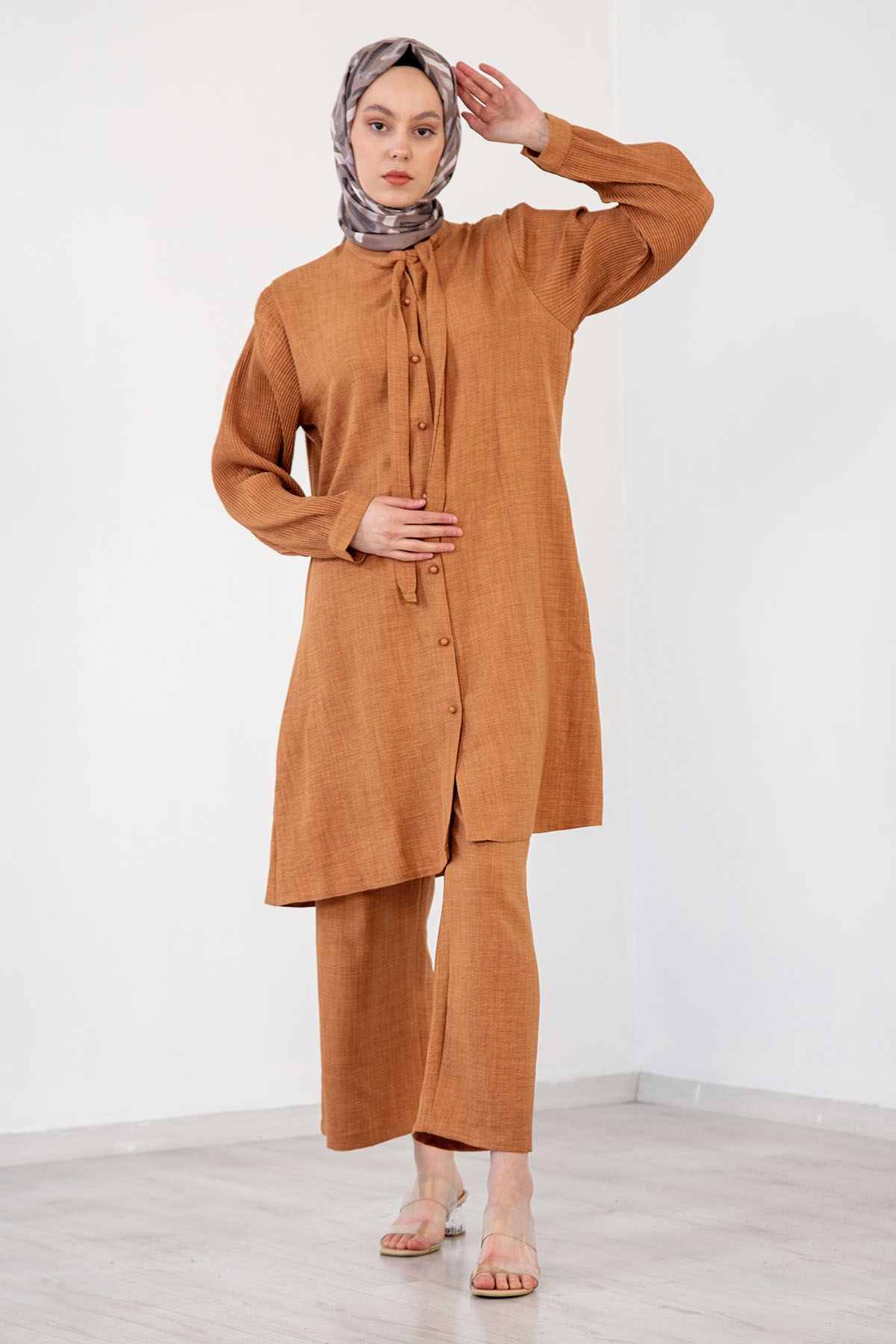 Dilan Takim 46-56 Flar - Orange - 3