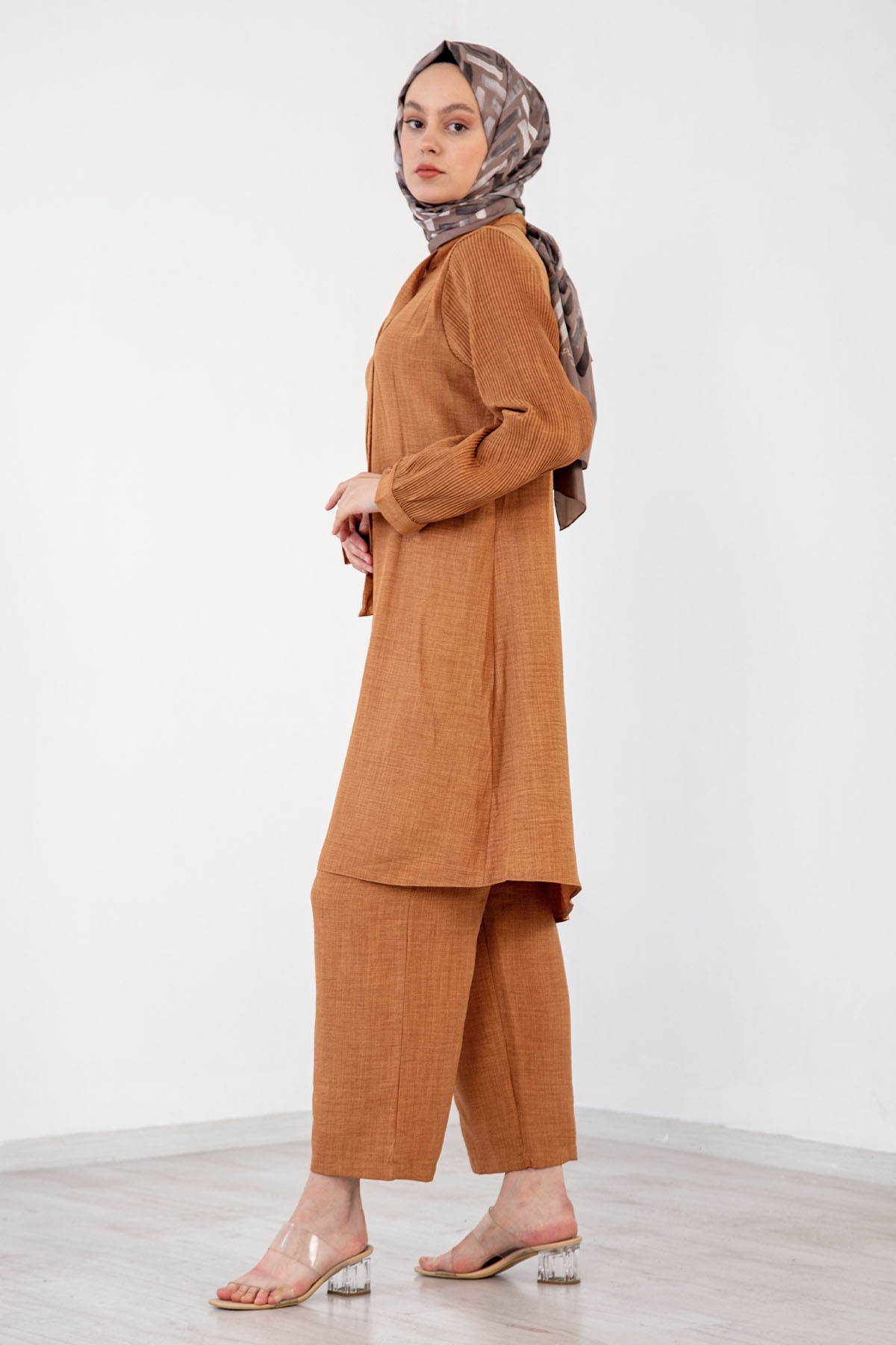 Dilan Takim 46-56 Flar - Orange - 4