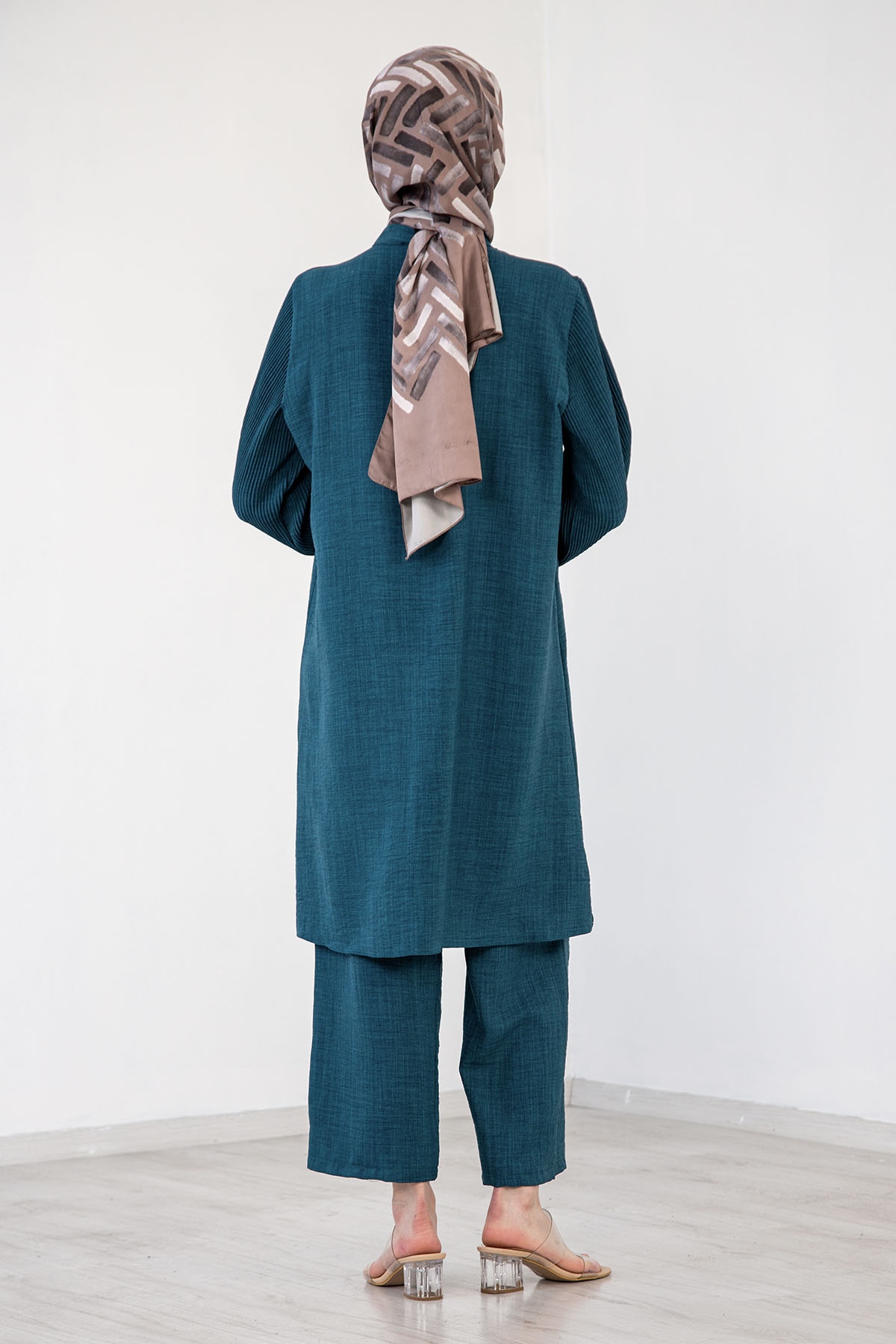 Dilan Takim 46-56 Flar - Petrol - 4