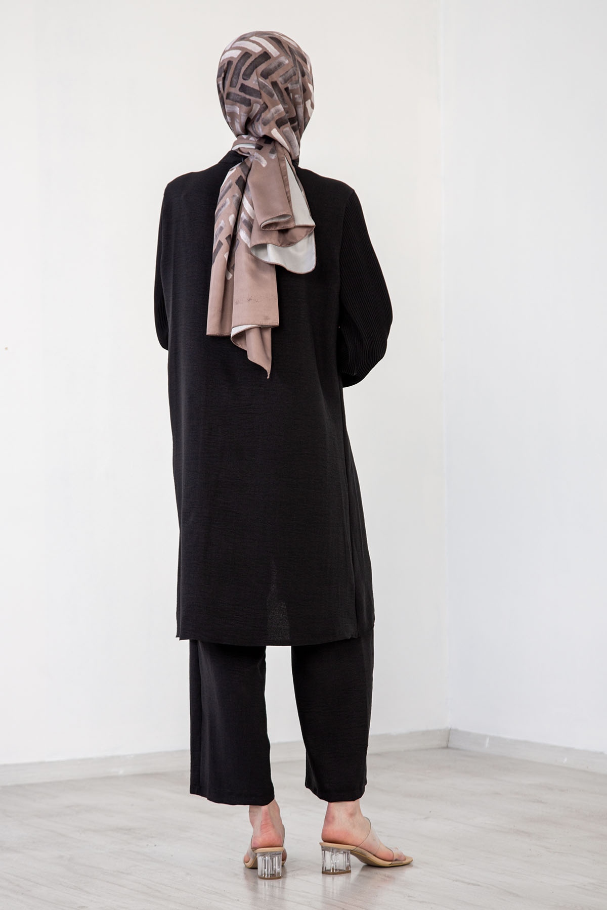 Dilan Takim 46-56 Flar - Siyah - 4