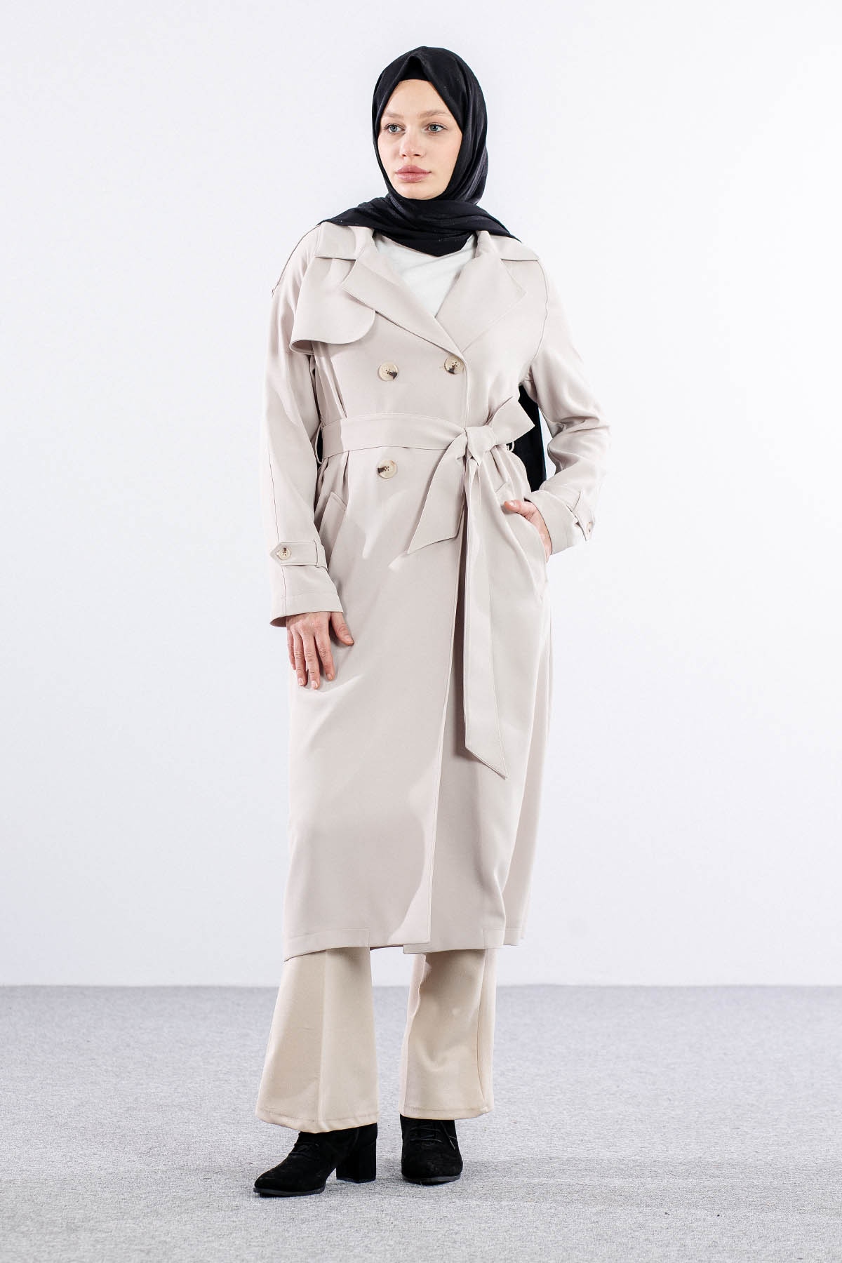 E-1447 Kap 38-44 Krep - Bej - 1