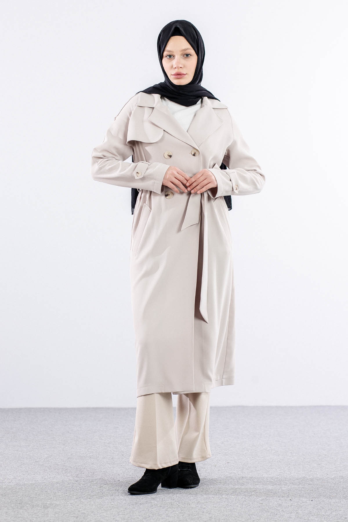 E-1447 Kap 38-44 Krep - Bej - 2