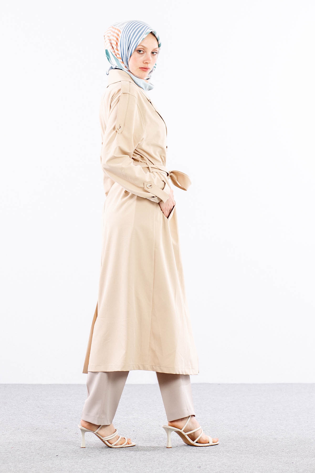 E-1513 Kaban 38-46 42cıft - Bej - 5