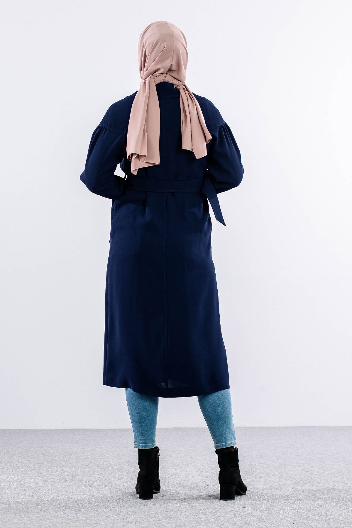 E-1515 Kap 38-44 Krep - Lacivert - 4