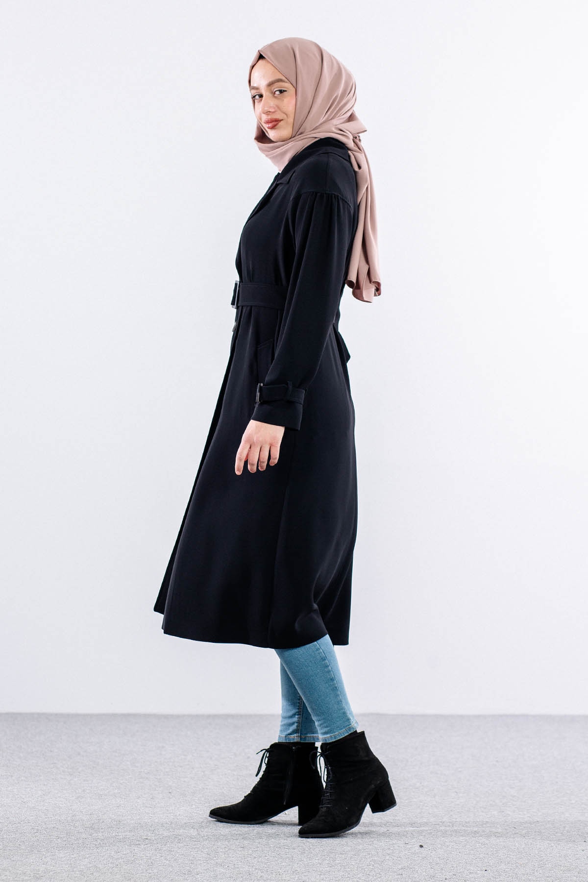 E-1515 Kap 38-44 Krep - Siyah - 3