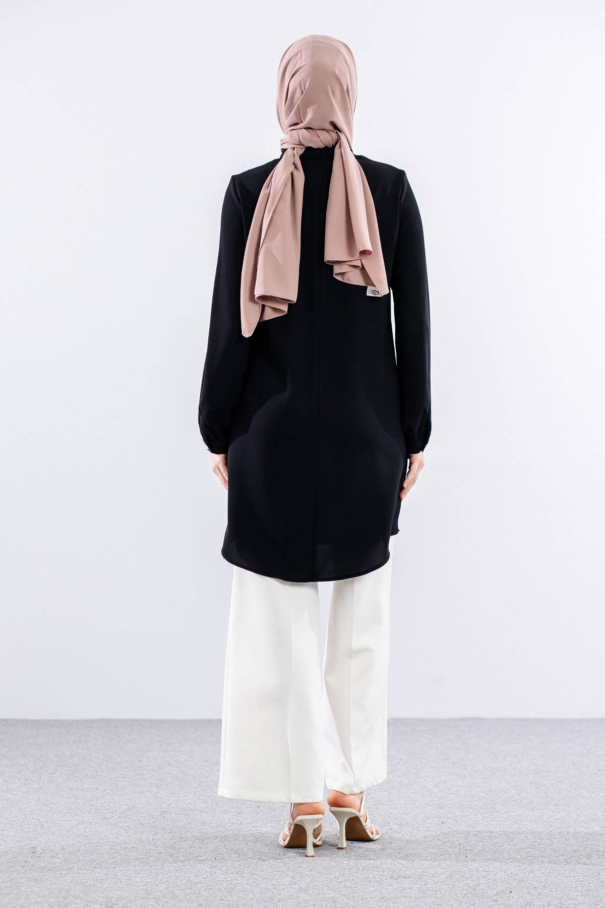 E-1533 Tunik 40-50 - Siyah - 4