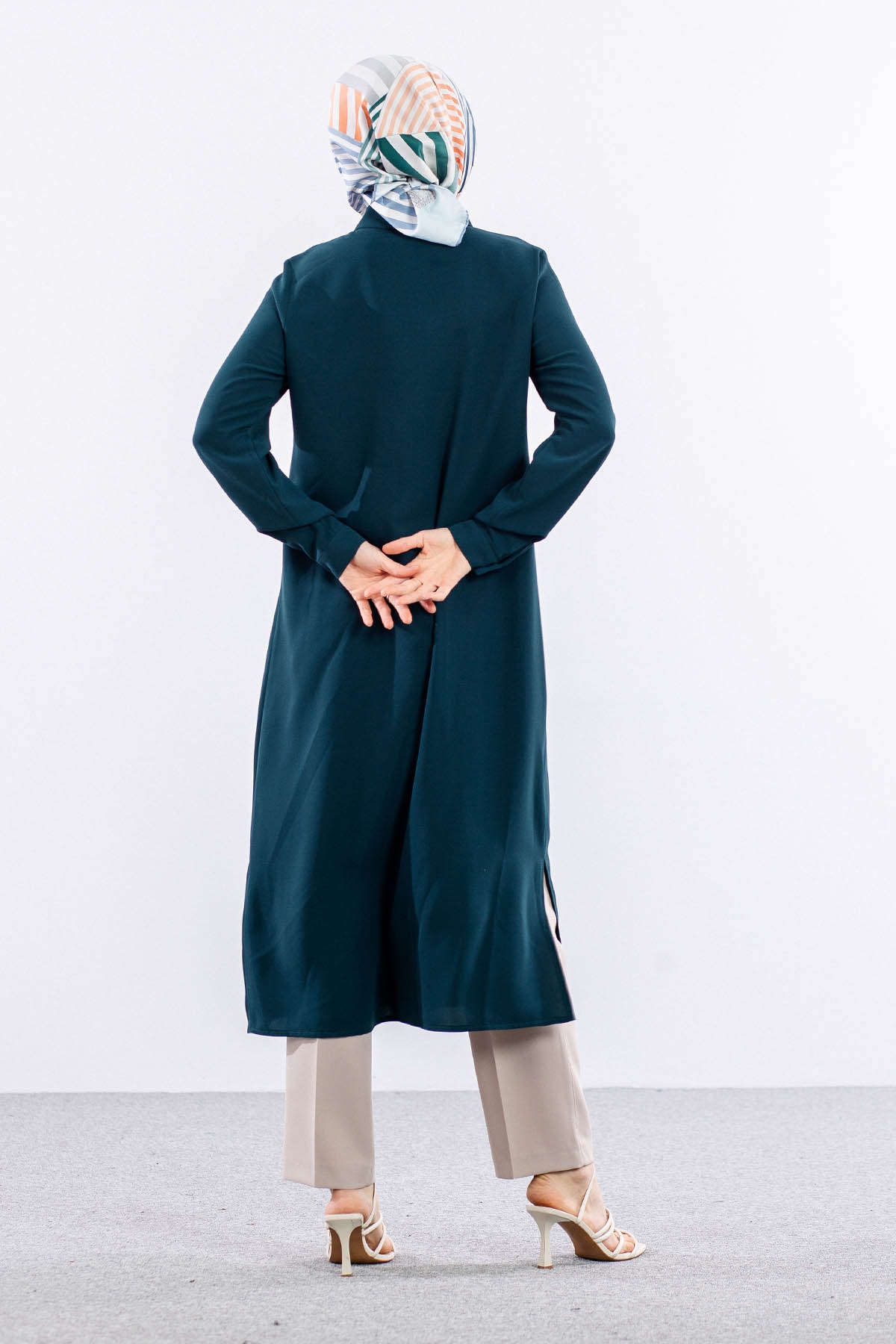 E-1537 Tunik 40-50 - K_yesil - 6