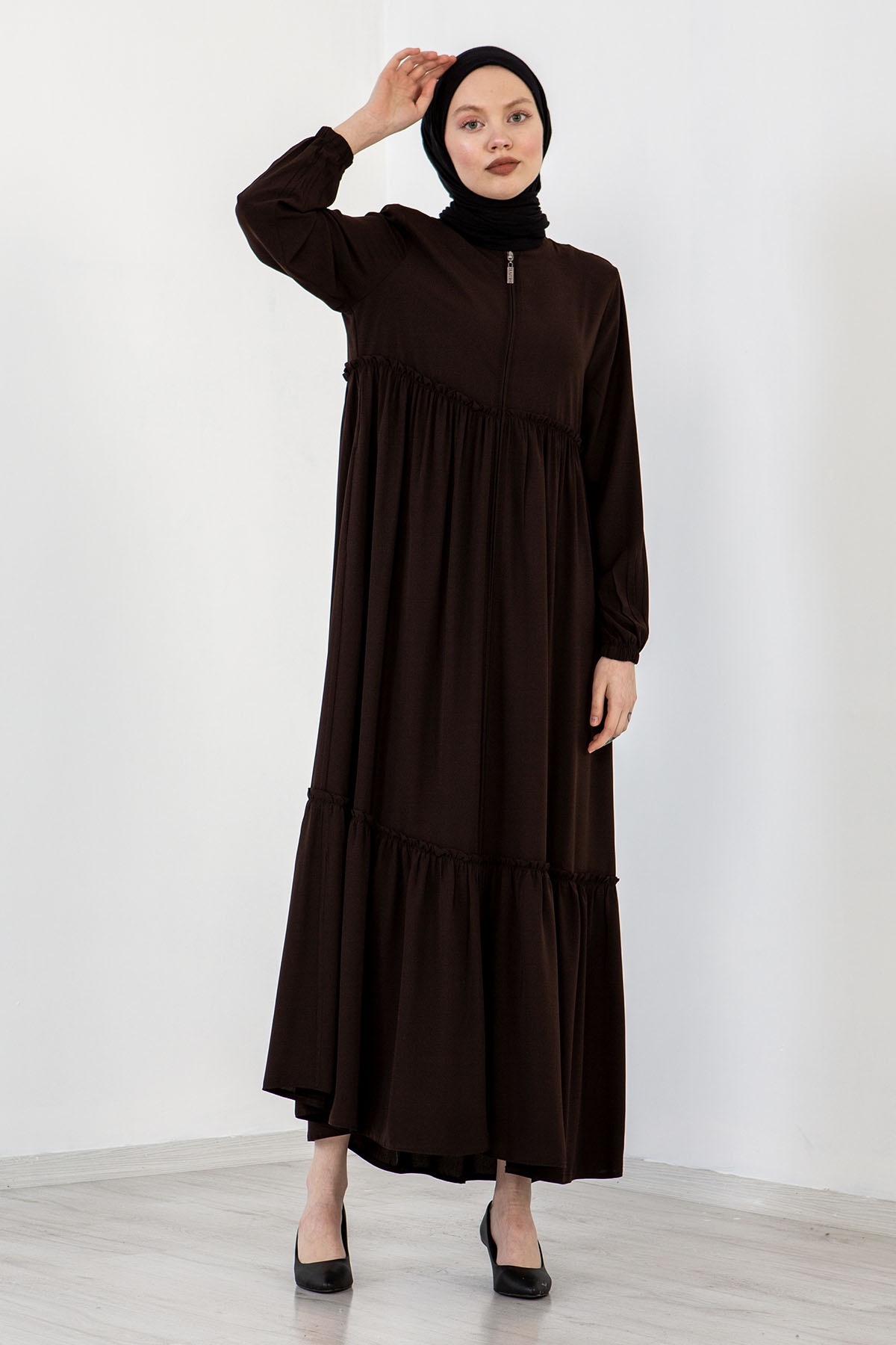 E 2384 Ferace 38-50 - Kahve - 1