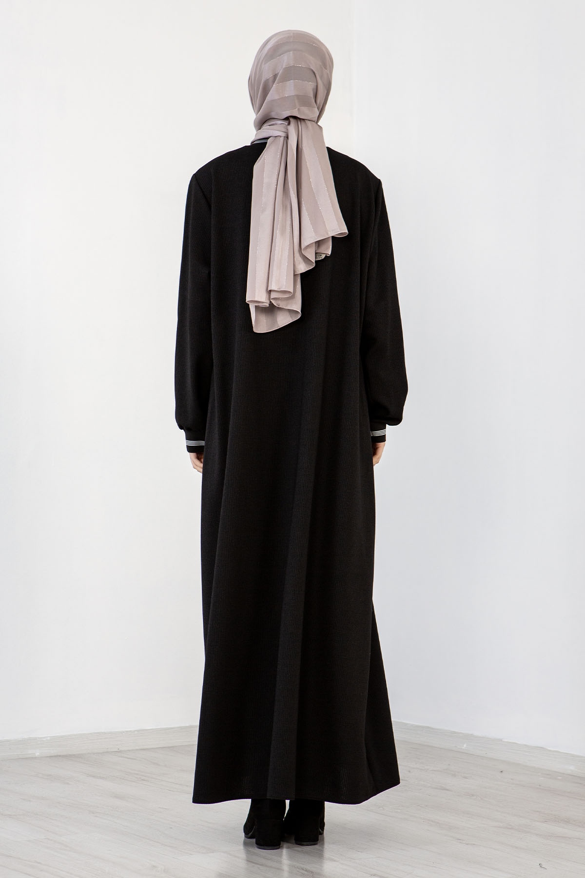 E 9027 Ferace 40-52 - Siyah - 4