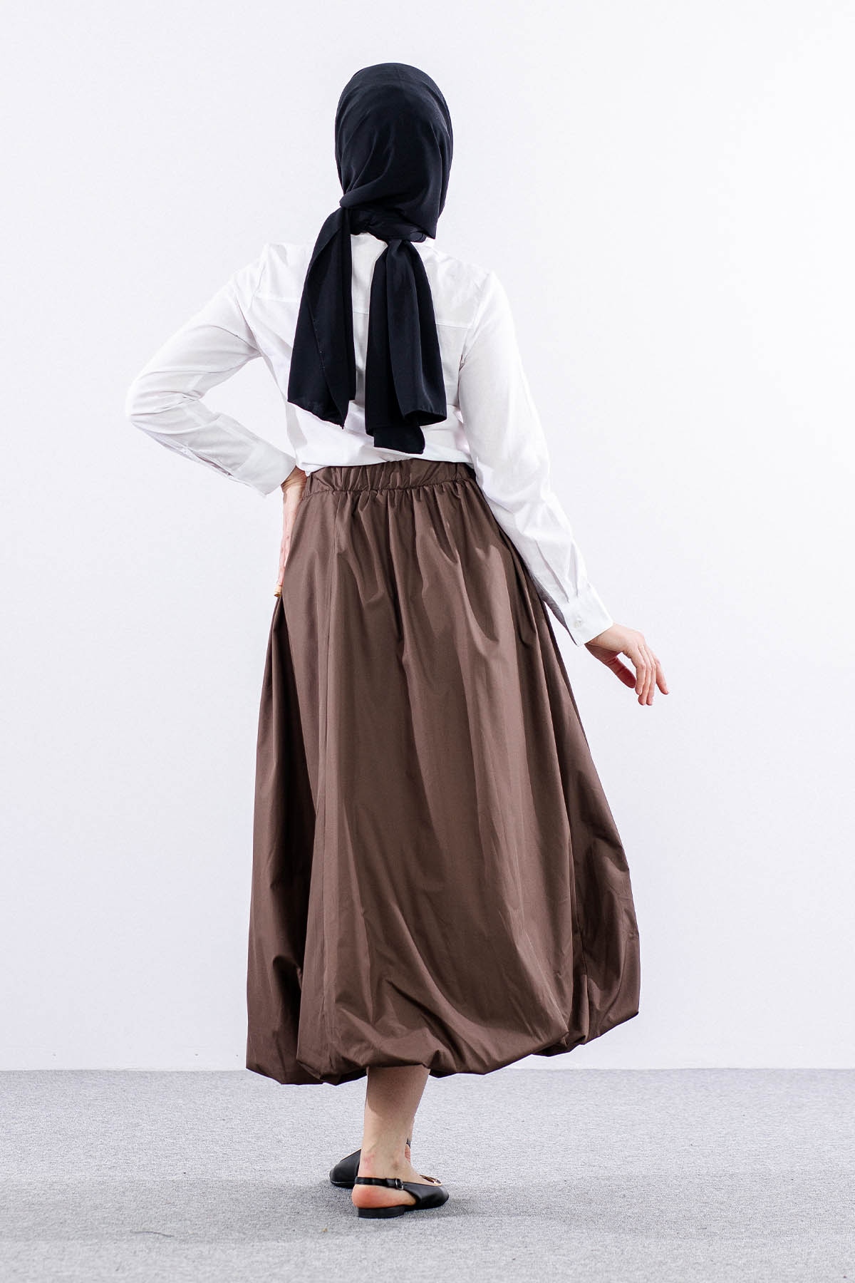 E9468 Balon Etek 38-42 - Kahve - 4