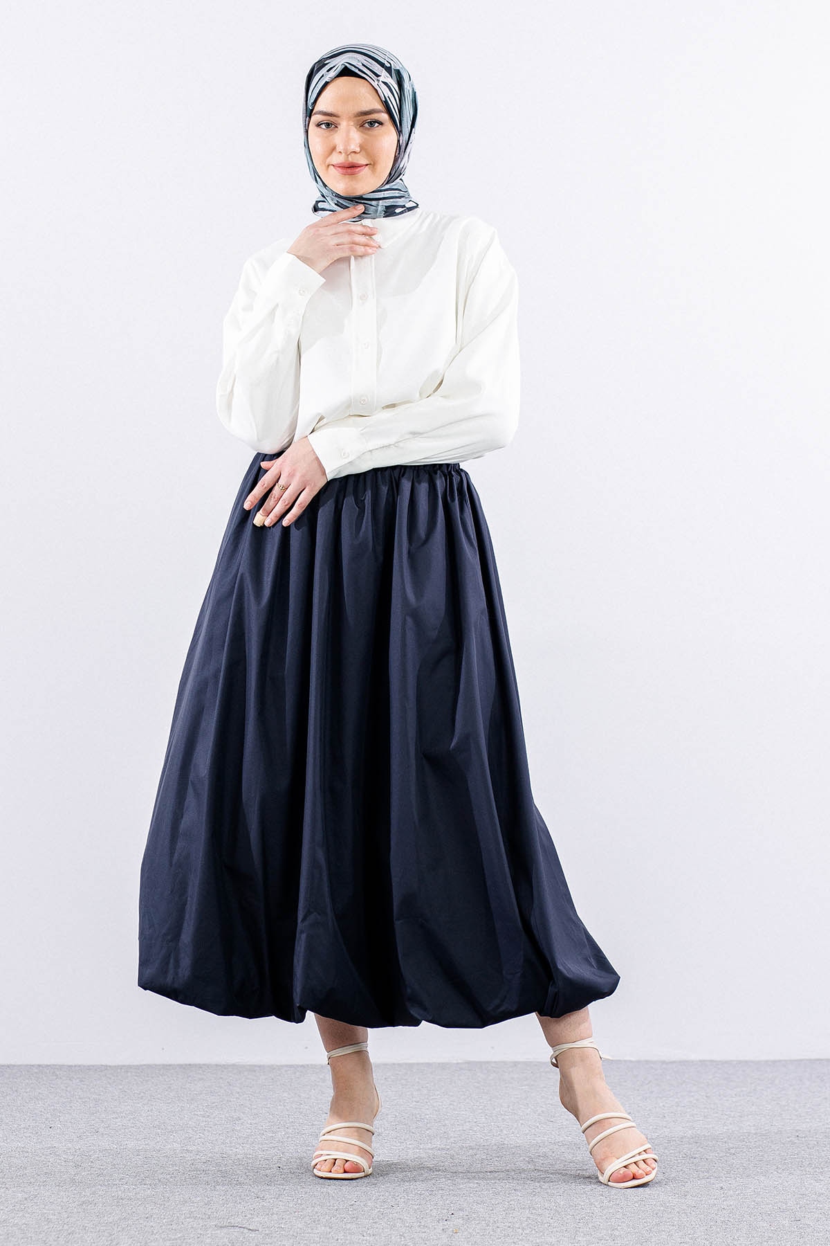 E9468 Balon Etek 38-42 - Lacivert - 1