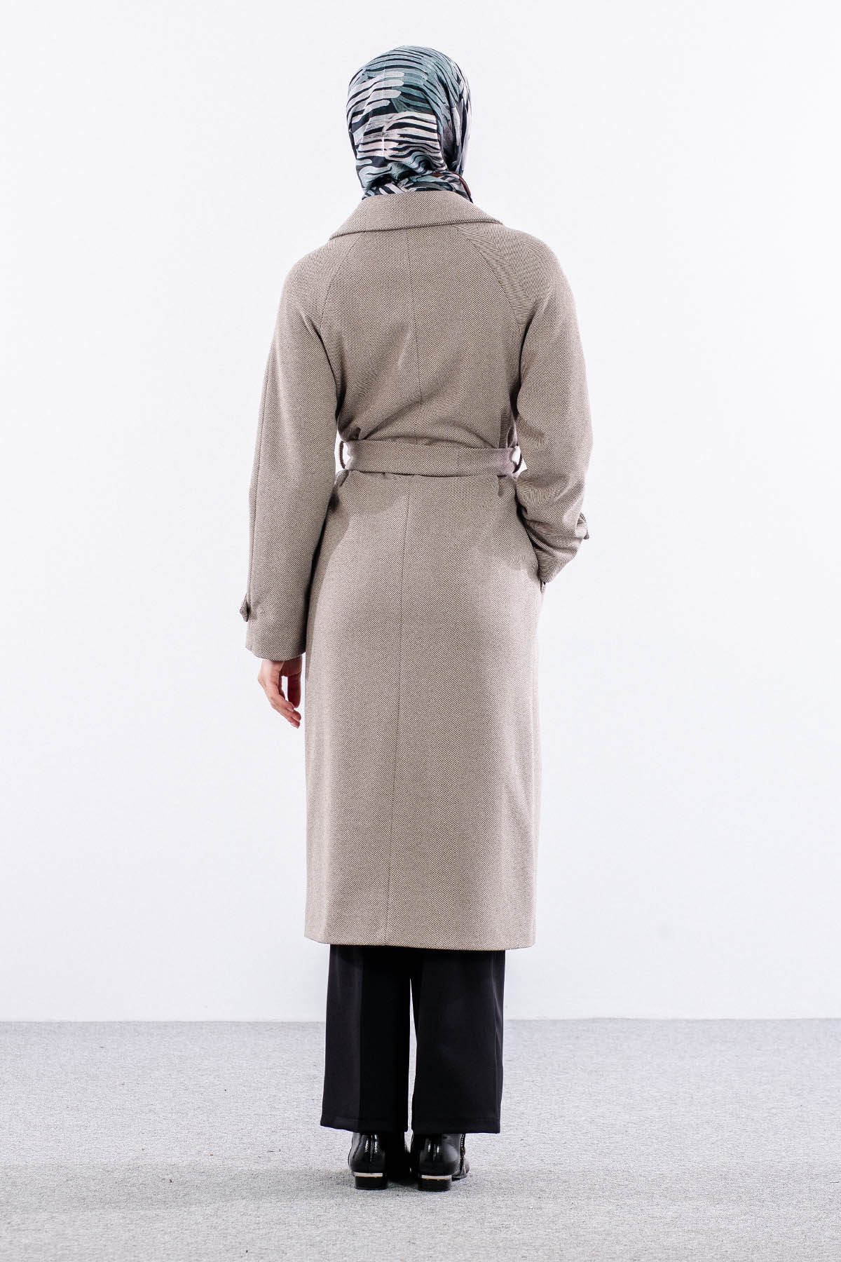 F-1458 Kaşe Kaban 38-48 Baliksirti - K_kahve - 5