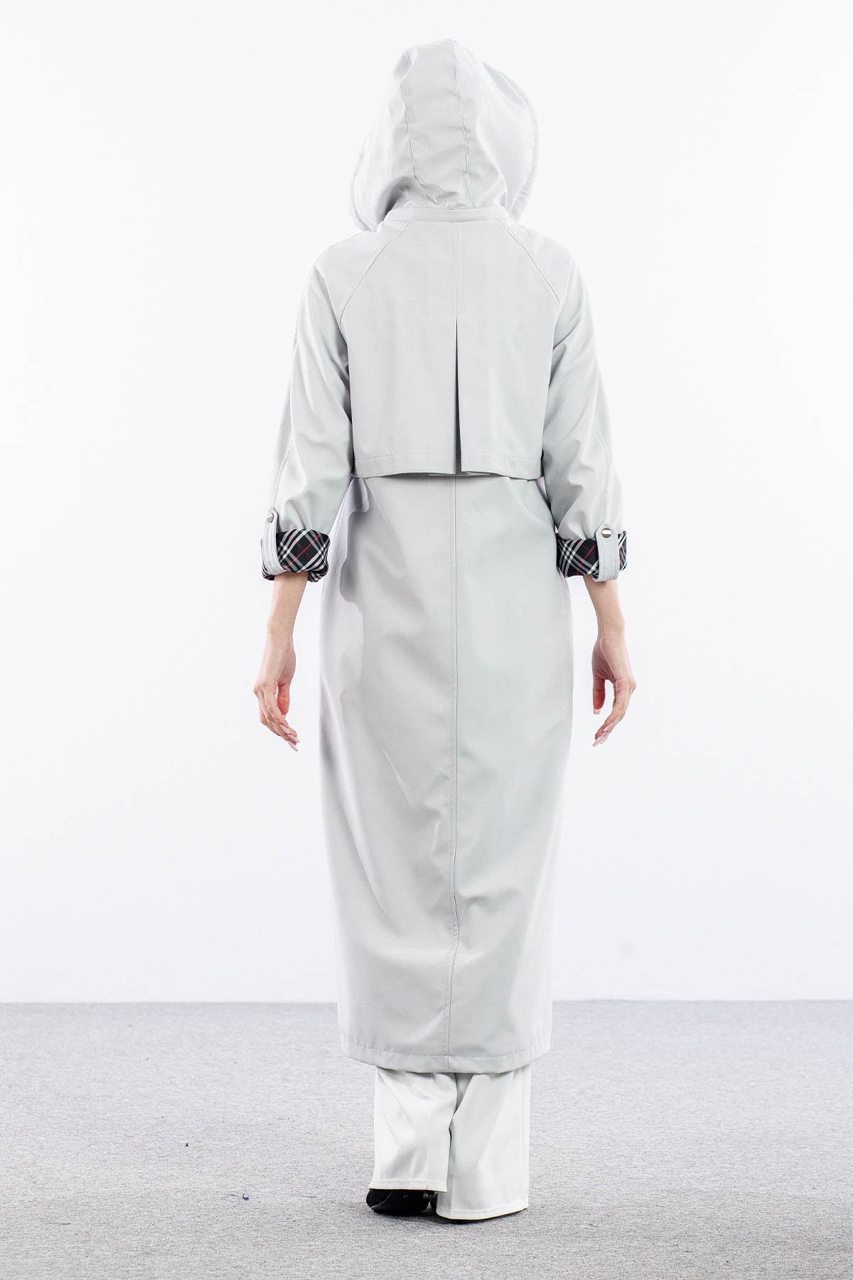 F1472 Parka 40-50 Kapson Aller Brbrry Astar - Gri - 5