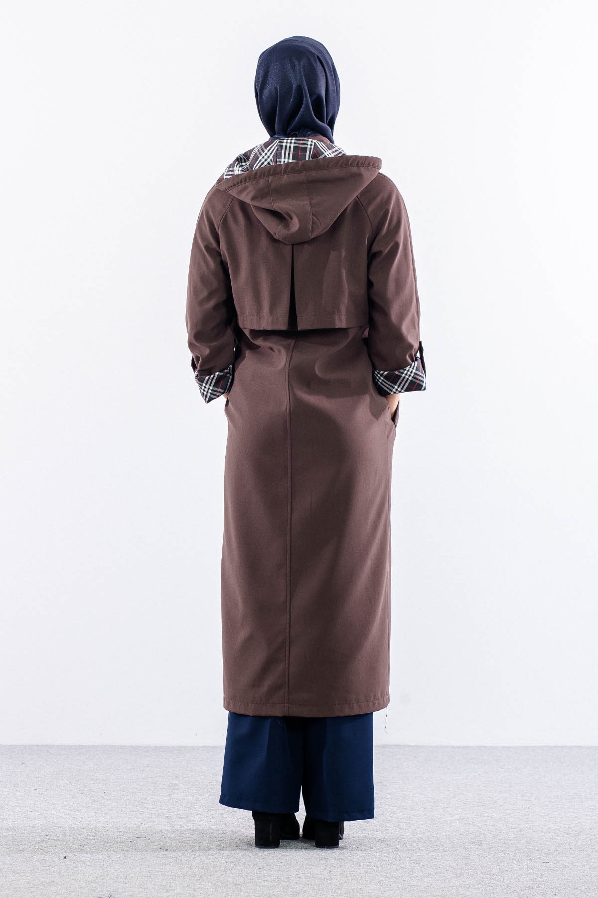 F1472 Parka 40-50 Kapson Aller Brbrry Astar - Kahve - 4