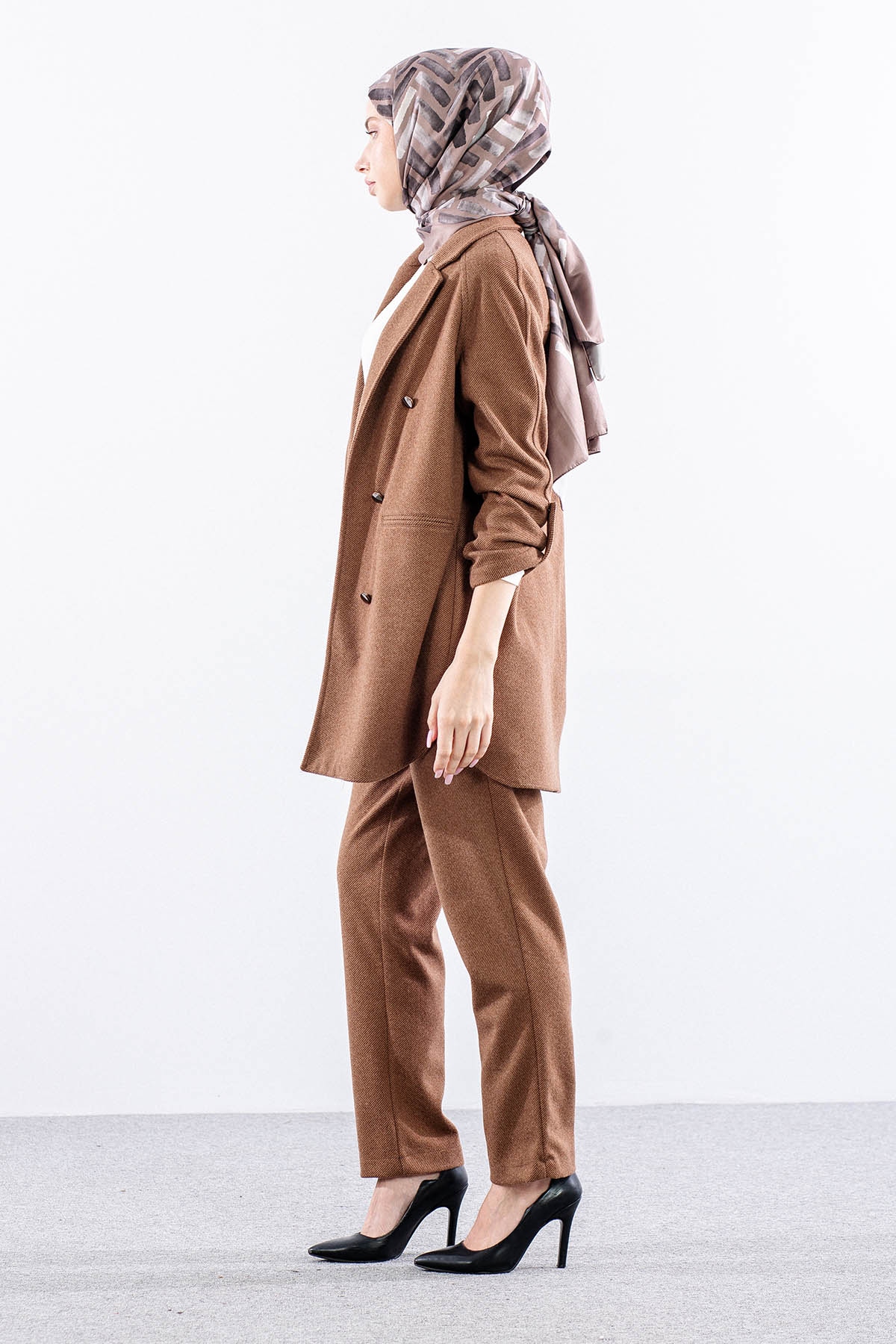 F1506 Takim 38-48 Baliksirti Kase Kumas - A_kahve - 3