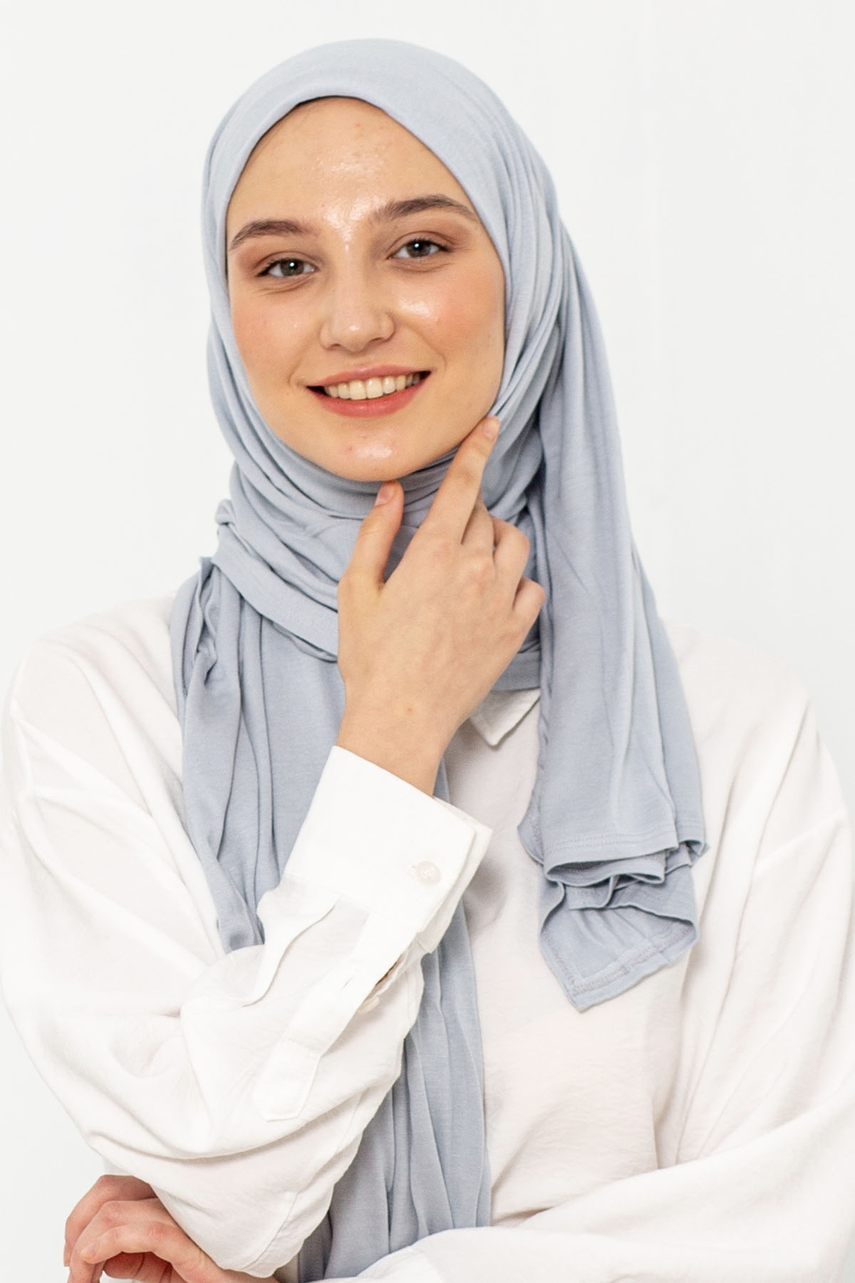 Five Penye şal - Gri - 1