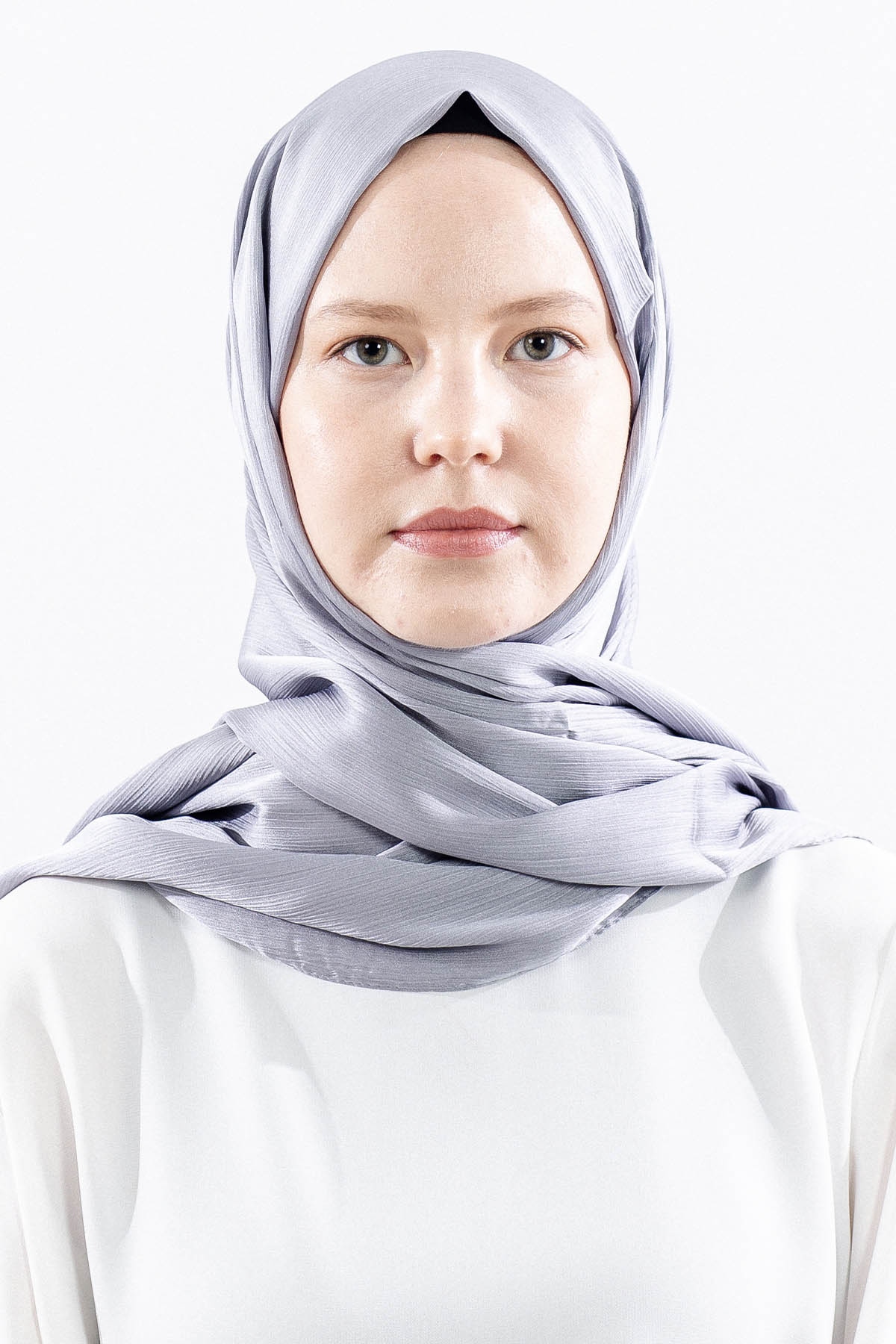 Fv Brillant şik şal - Gumus - 1