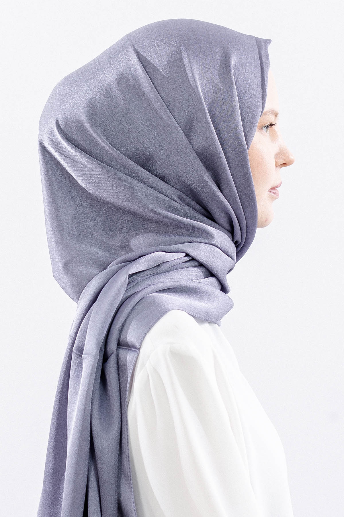 Fv Lux Janjan şal - Gumus - 3