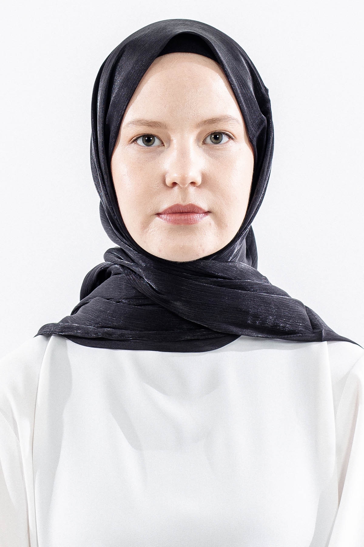 Fv Milani şik şal - Siyah - 1