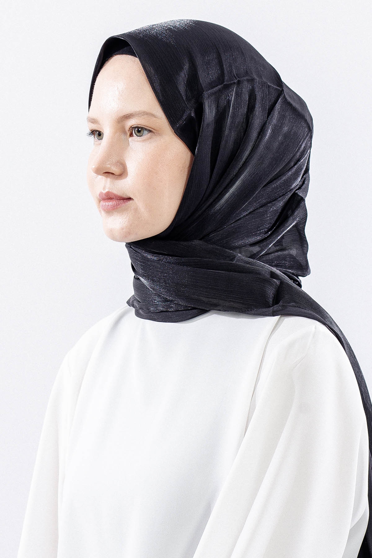 Fv Milani şik şal - Siyah - 2