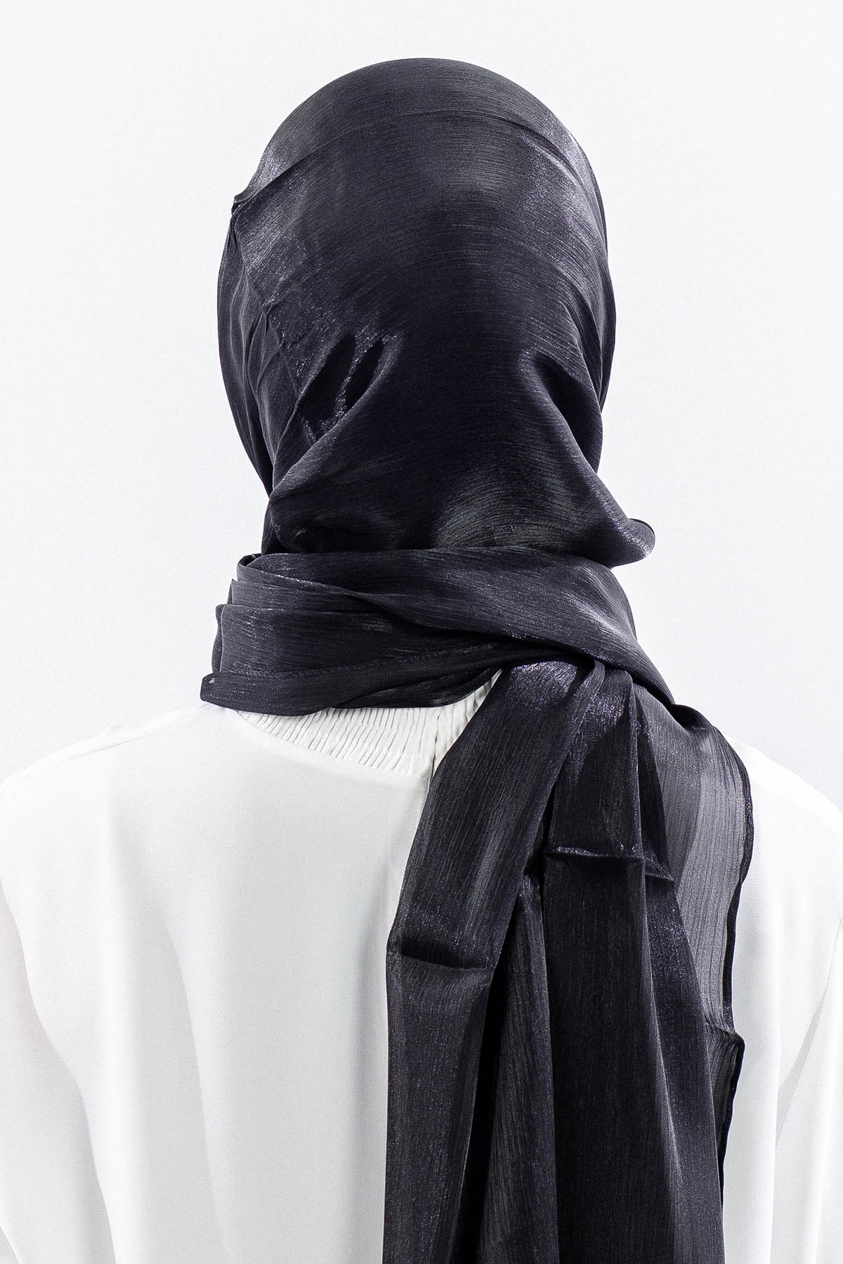 Fv Milani şik şal - Siyah - 4