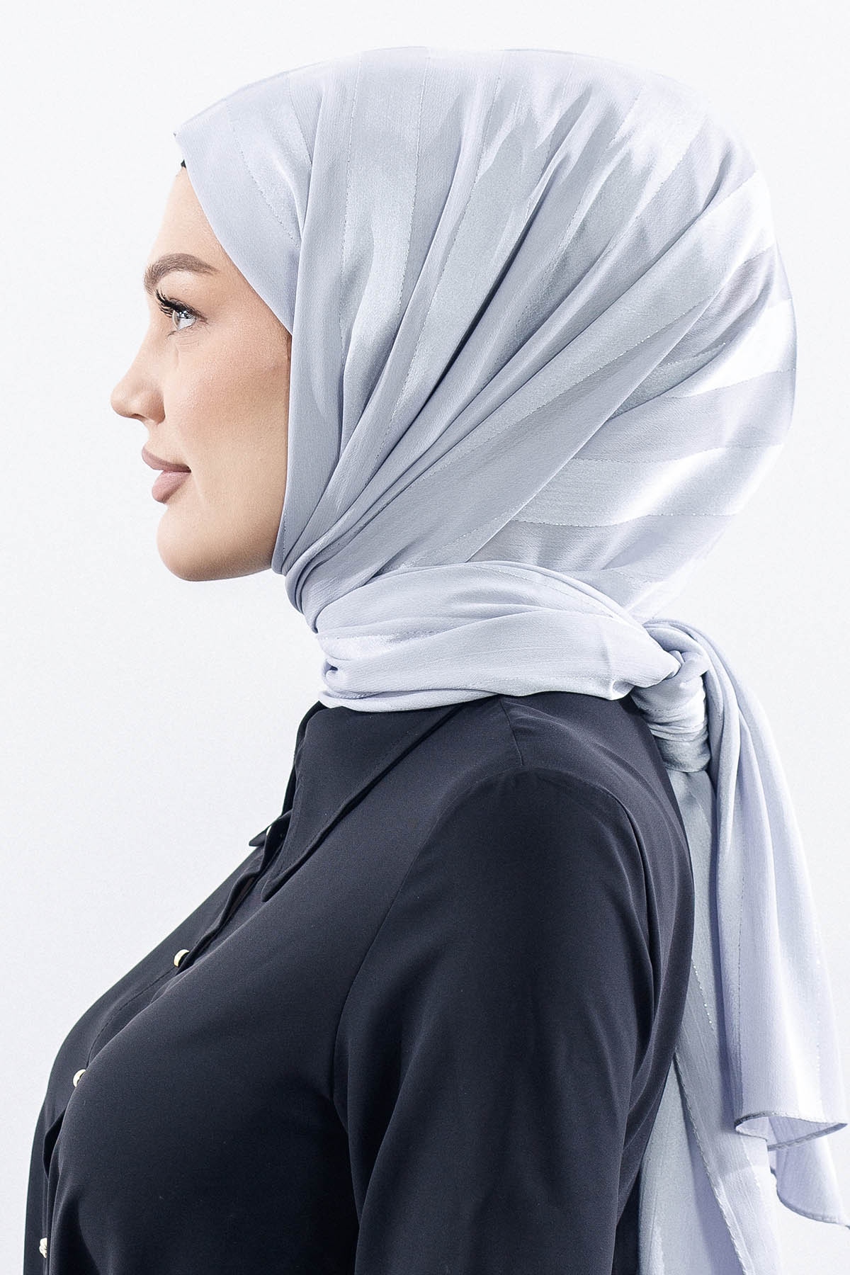 Fv Tokyo şal Serit Simli - Gumus - 3