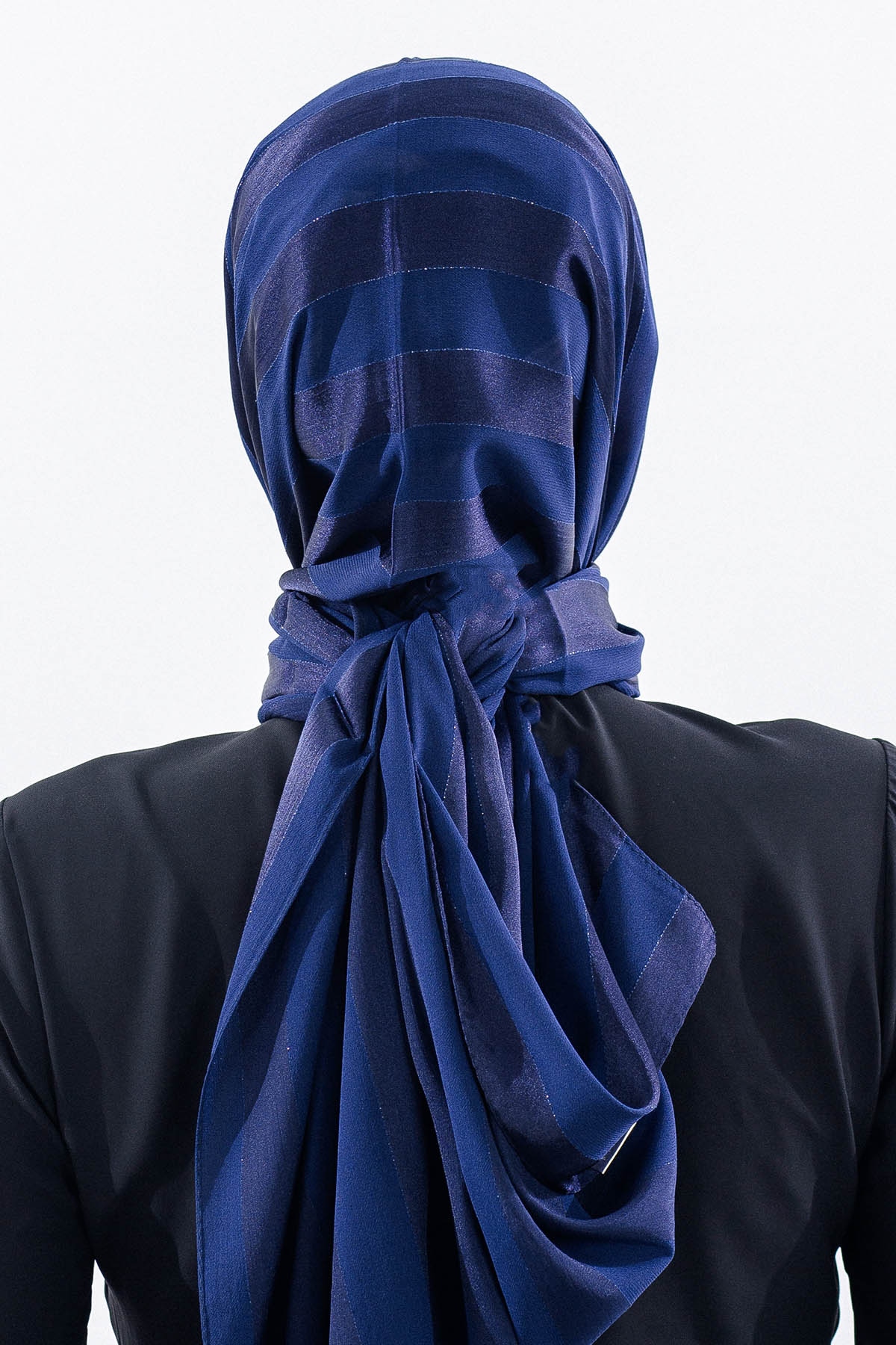 Fv Tokyo şal Serit Simli - Lacivert - 4