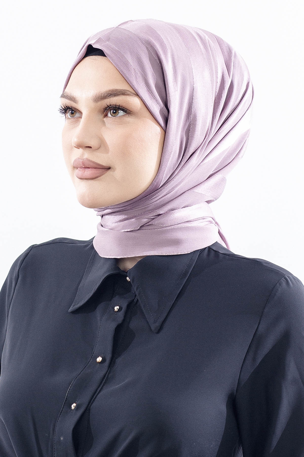 Fv Tokyo şal Serit Simli - Lila - 2