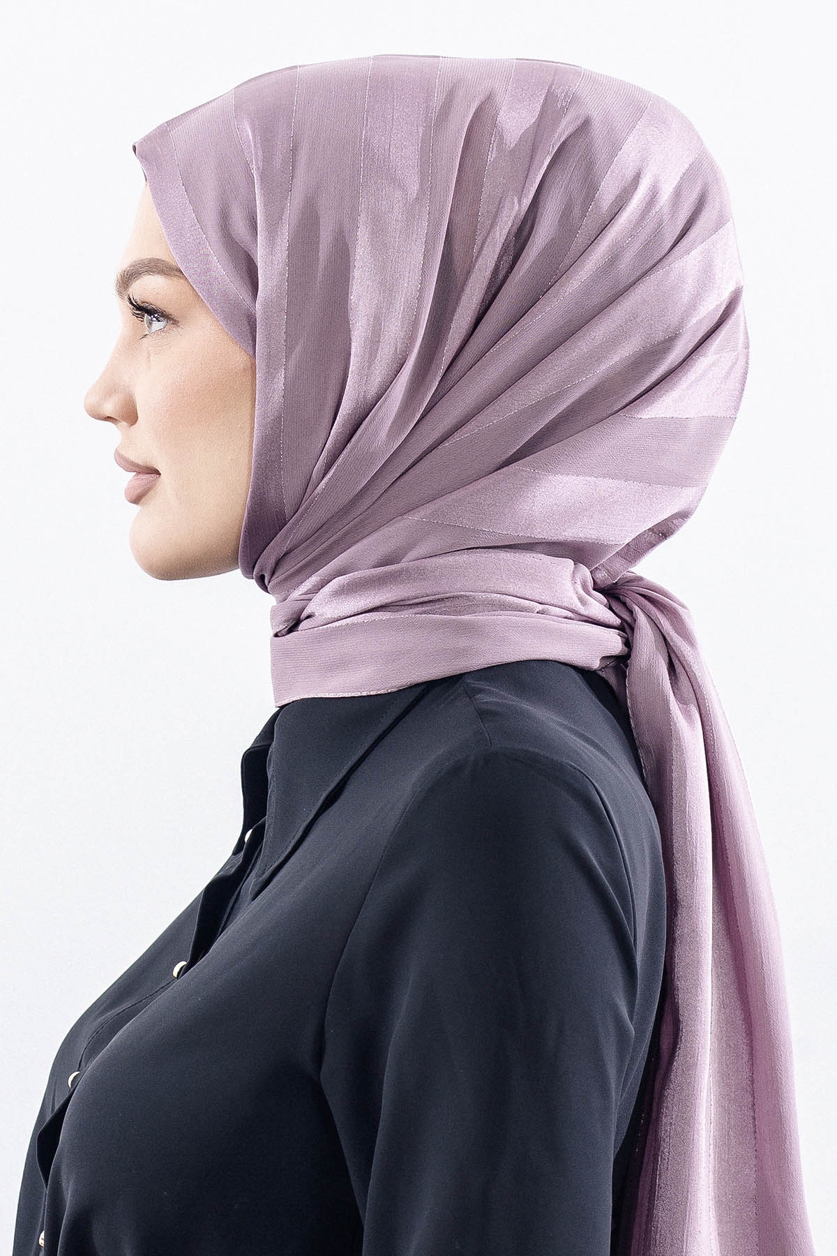 Fv Tokyo şal Serit Simli - Lila - 3