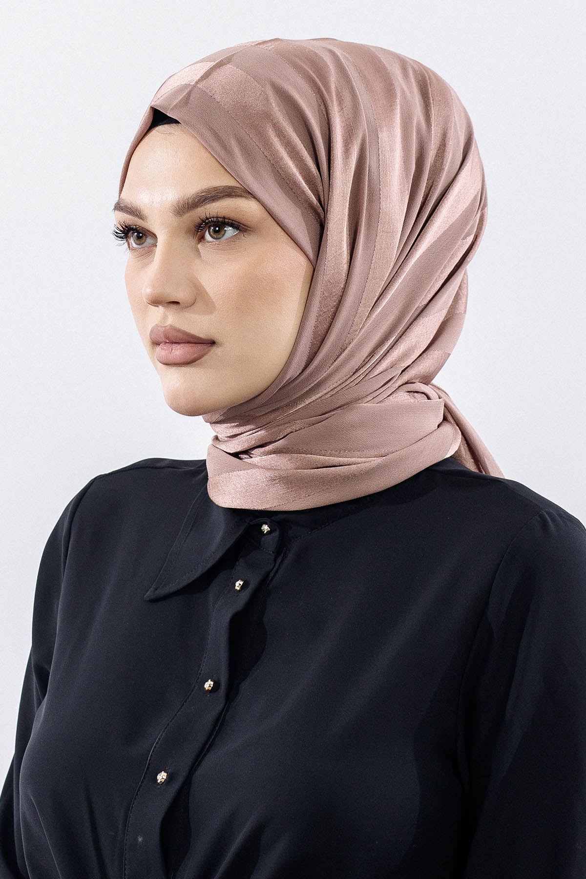 Fv Tokyo şal Serit Simli - S_kahve - 2