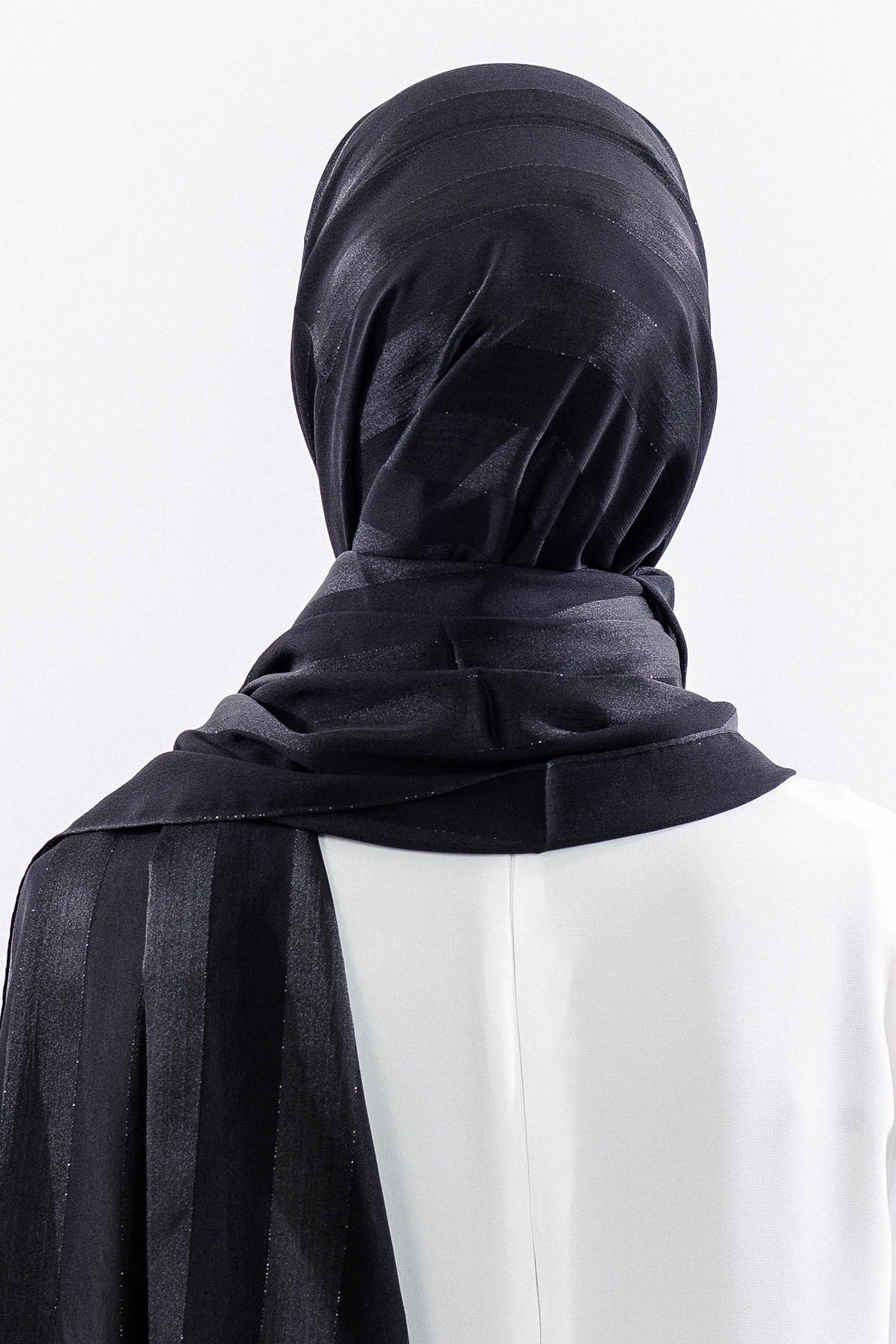 Fv Tokyo şik şal - Siyah - 4