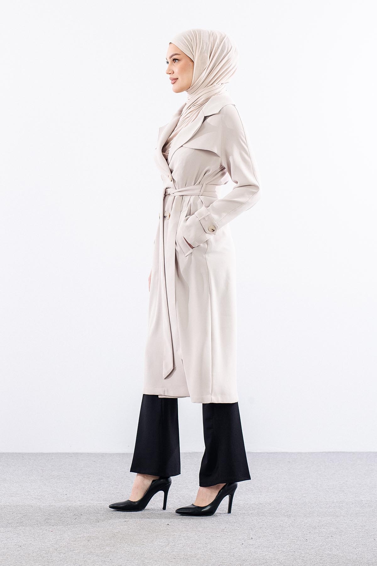 G-1625 Kap 38-48 Aller Detay - Bej - 3