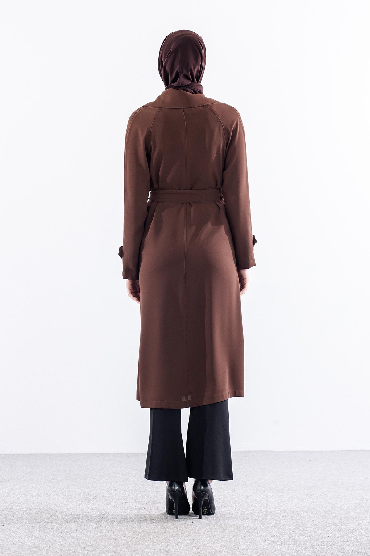 G-1625 Kap 38-48 Aller Detay - Kahve - 5