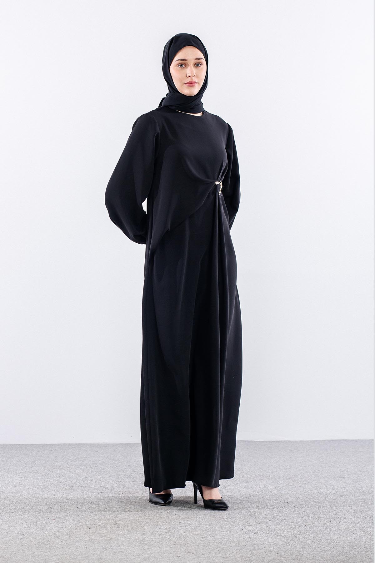 G-1649 Elbi̇se 1-2-3 Ozel Tasarim - Siyah - 2