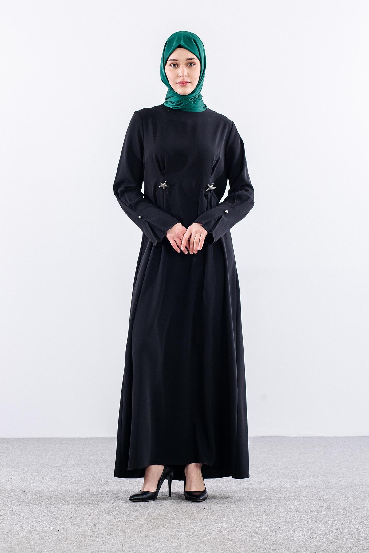 G-1654 Elbi̇se 40-50 2 Pile Yildiz - Siyah - 6