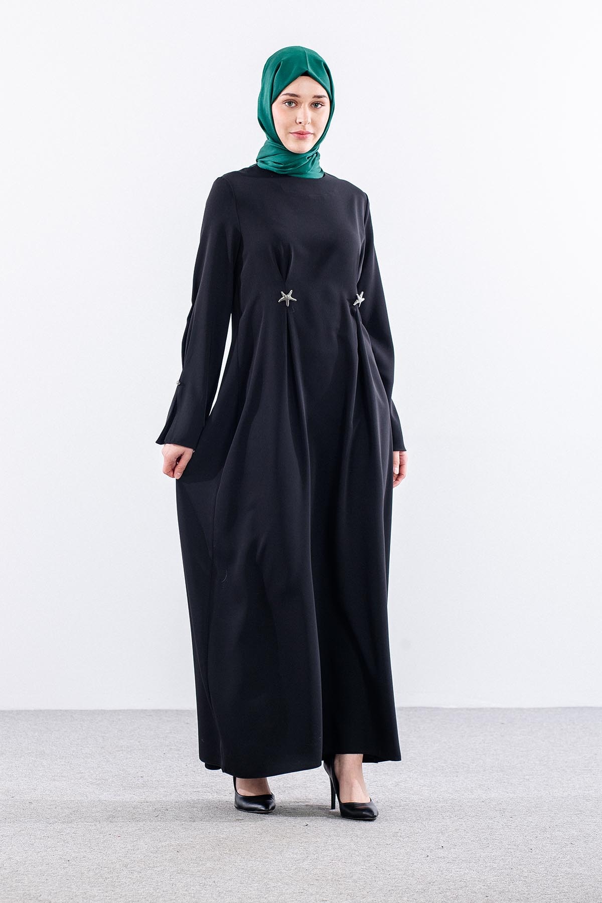 G-1654 Elbi̇se 40-50 2 Pile Yildiz - Siyah - 8