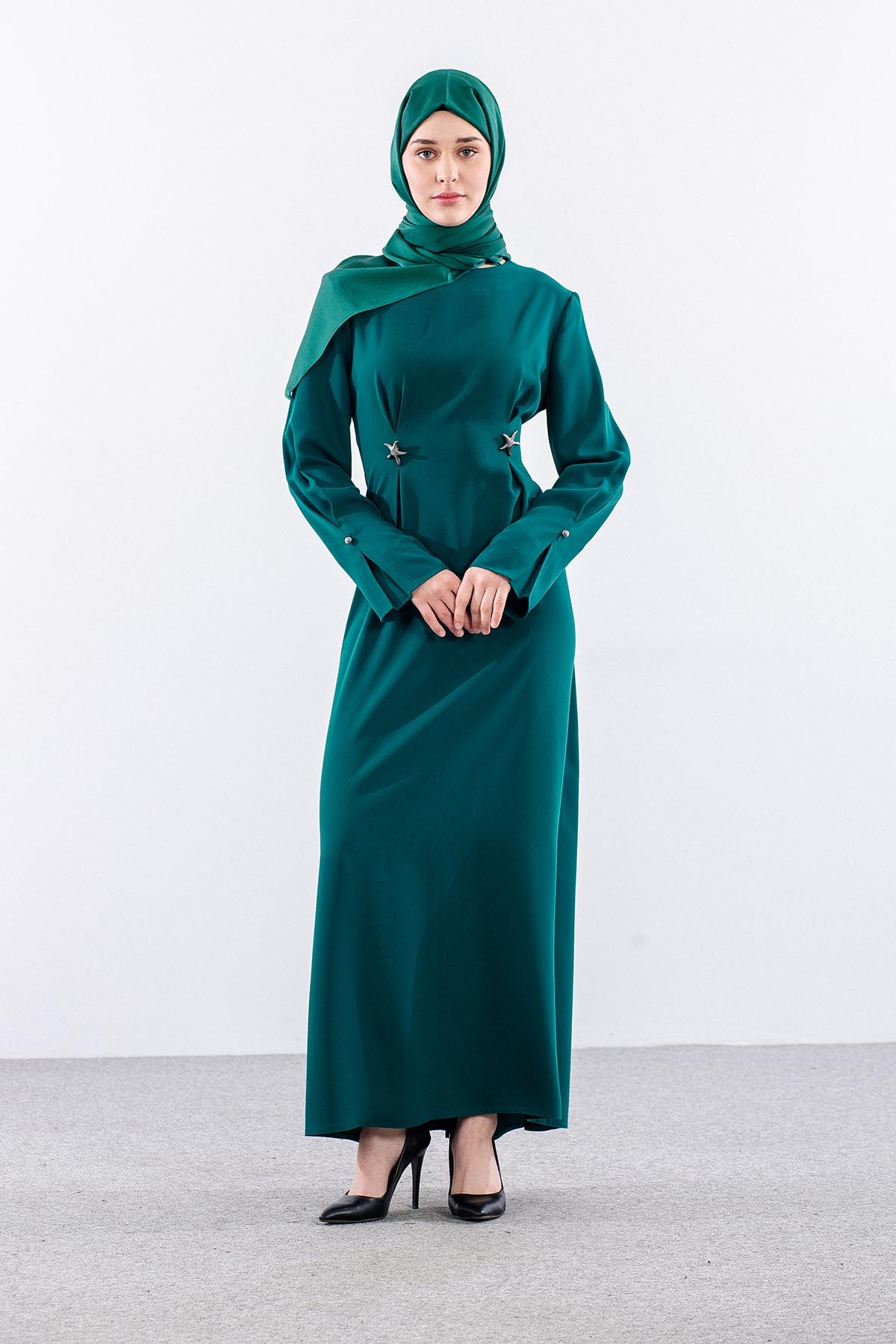 G-1654 Elbi̇se 40-50 2 Pile Yildiz - Yesil - 1