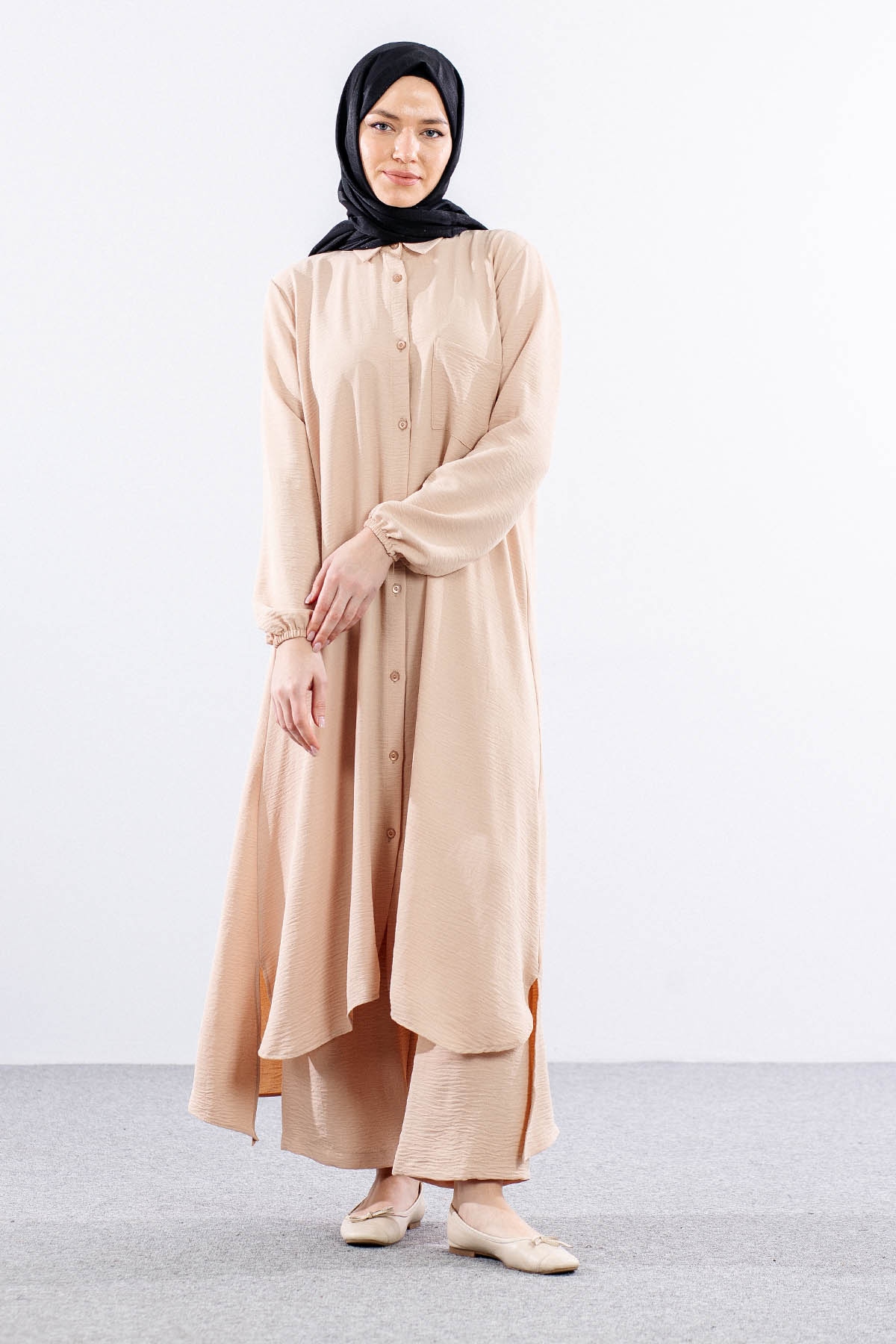 H3024 Takim 38-48 Ae - Bej - 2