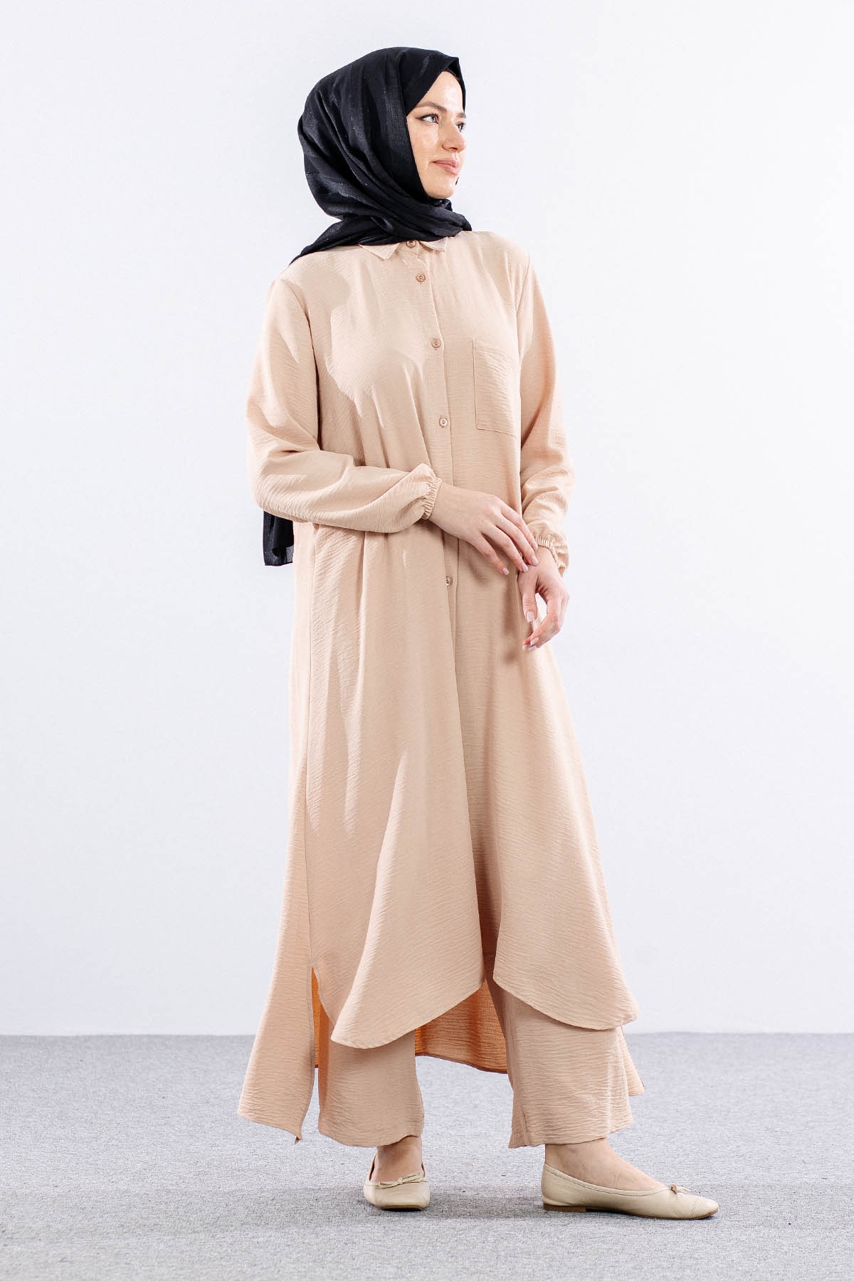 H3024 Takim 38-48 Ae - Bej - 3