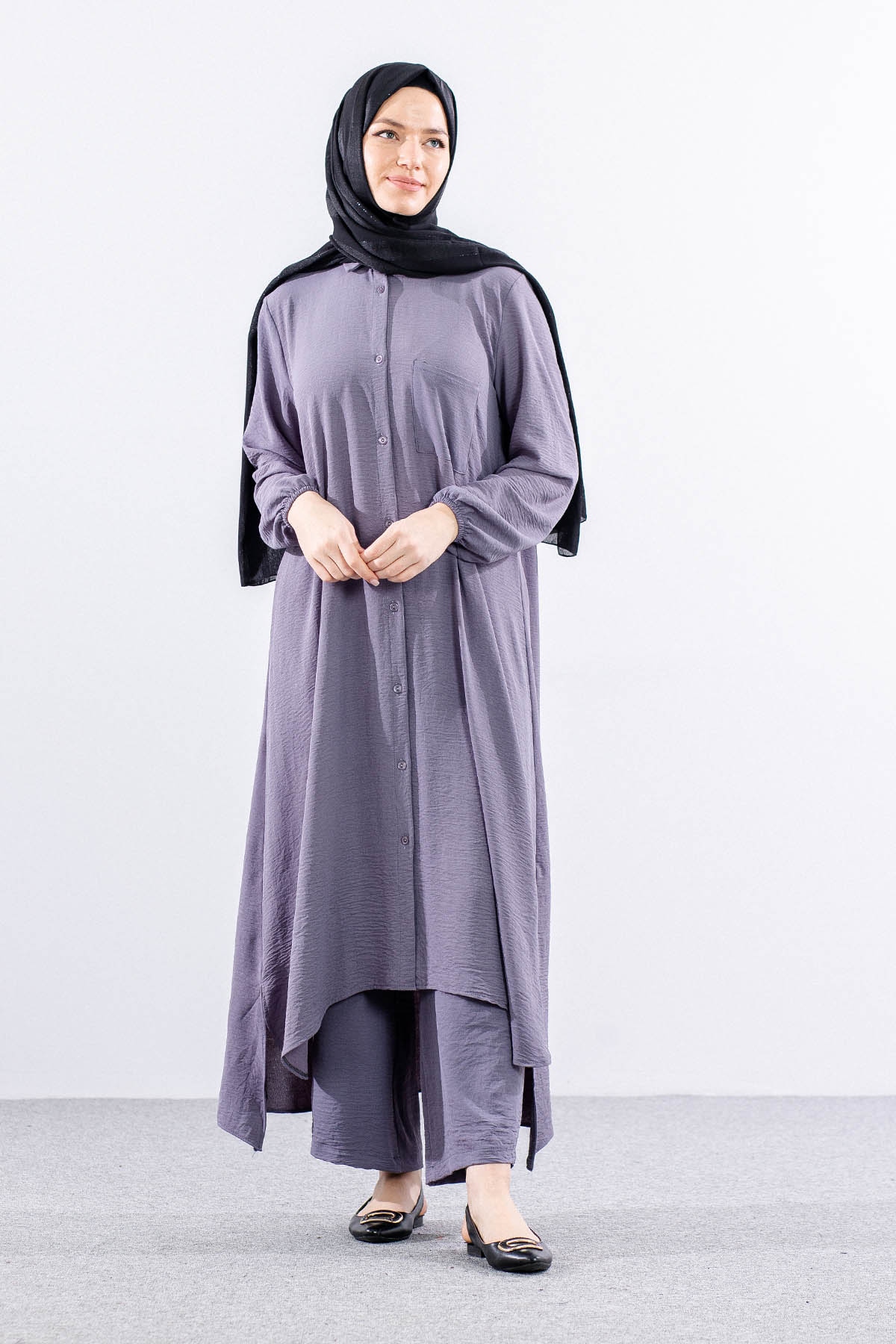 H3024 Takim 38-48 Ae - Gri - 1