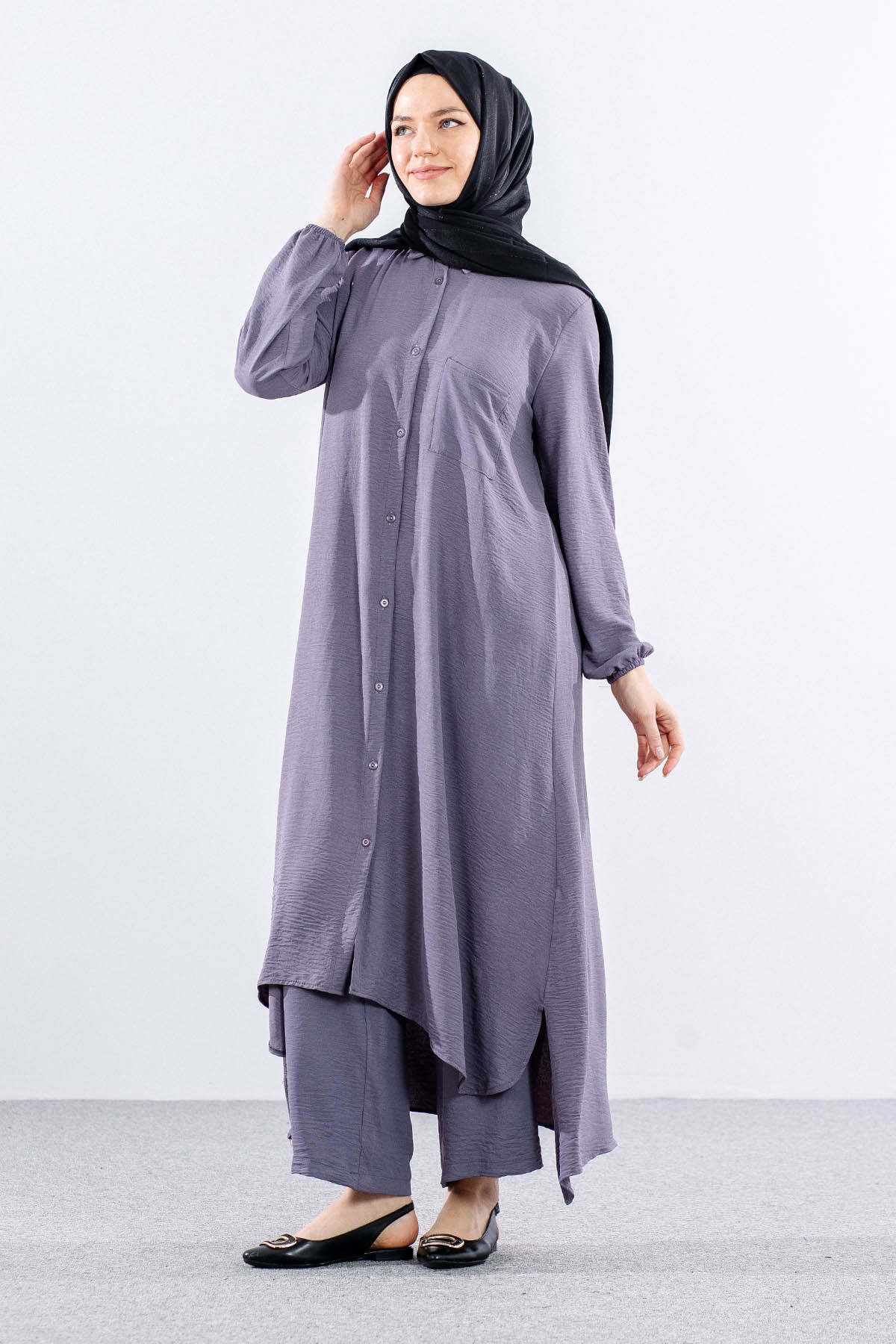 H3024 Takim 38-48 Ae - Gri - 3