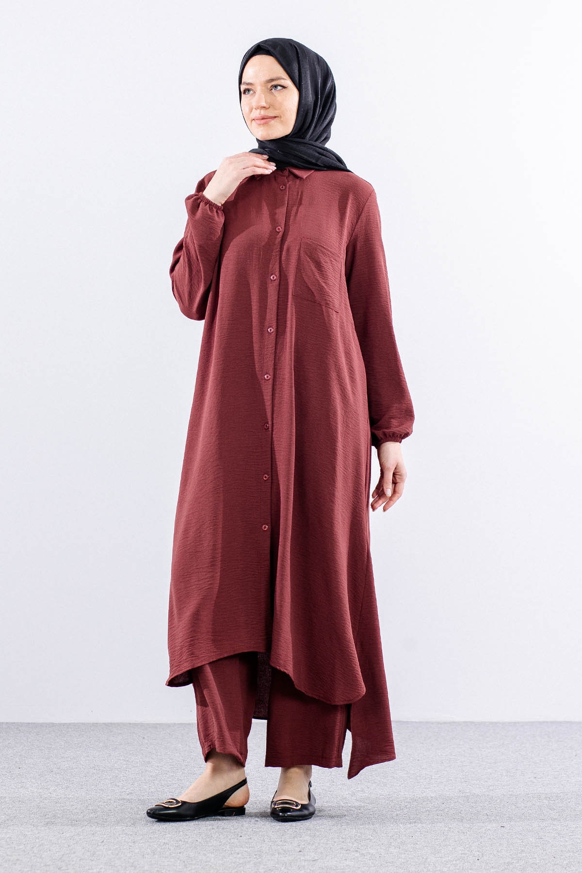 H3024 Takim 38-48 Ae - Gul - 2